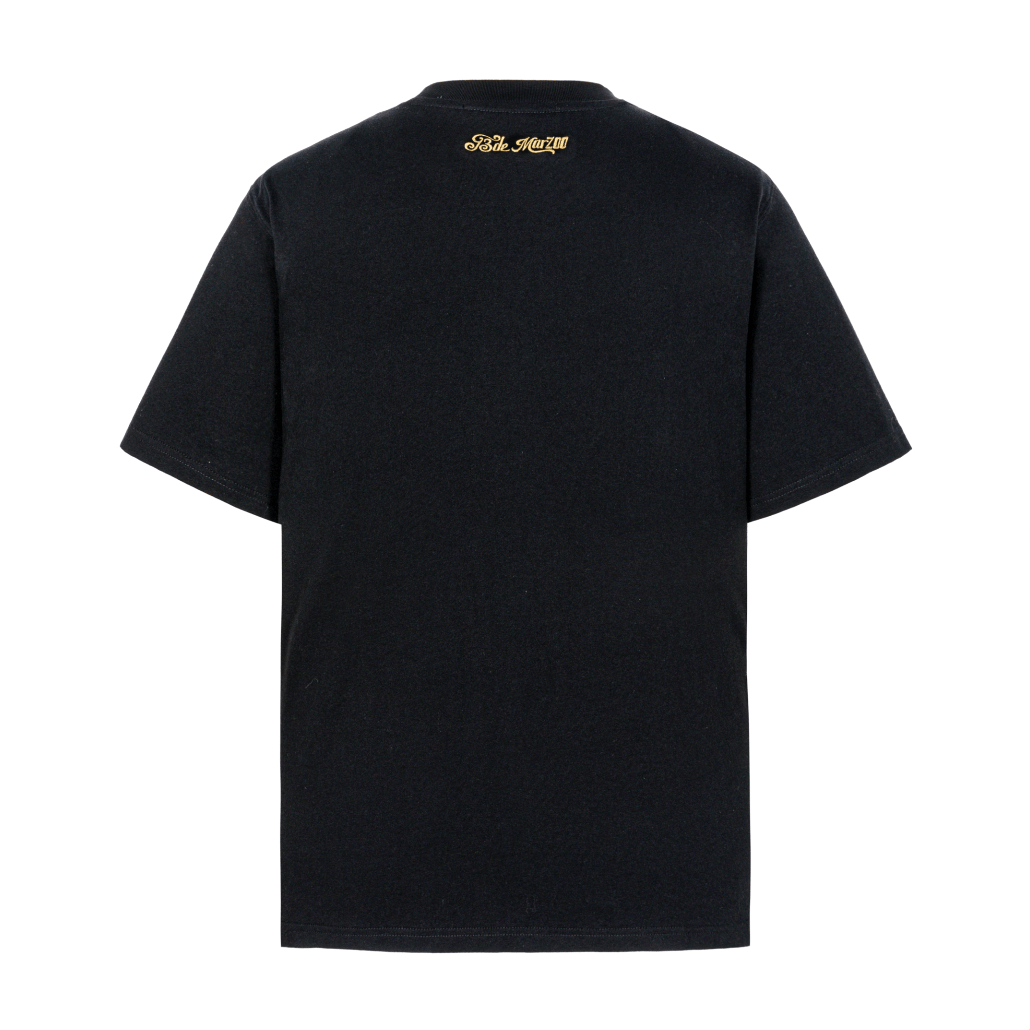 13DE MARZO Monkey Bear Doll Banana Short Sleeve in Black | MADAX