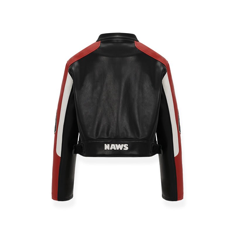 NAWS Motorcycle Leather Jacket | MADAX