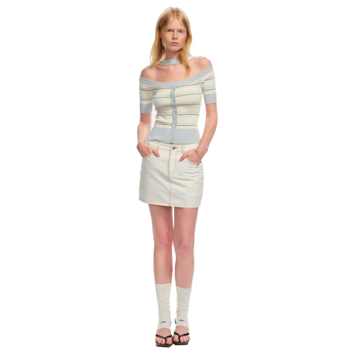 NAWS Mousse Tee in Blue | MADAX