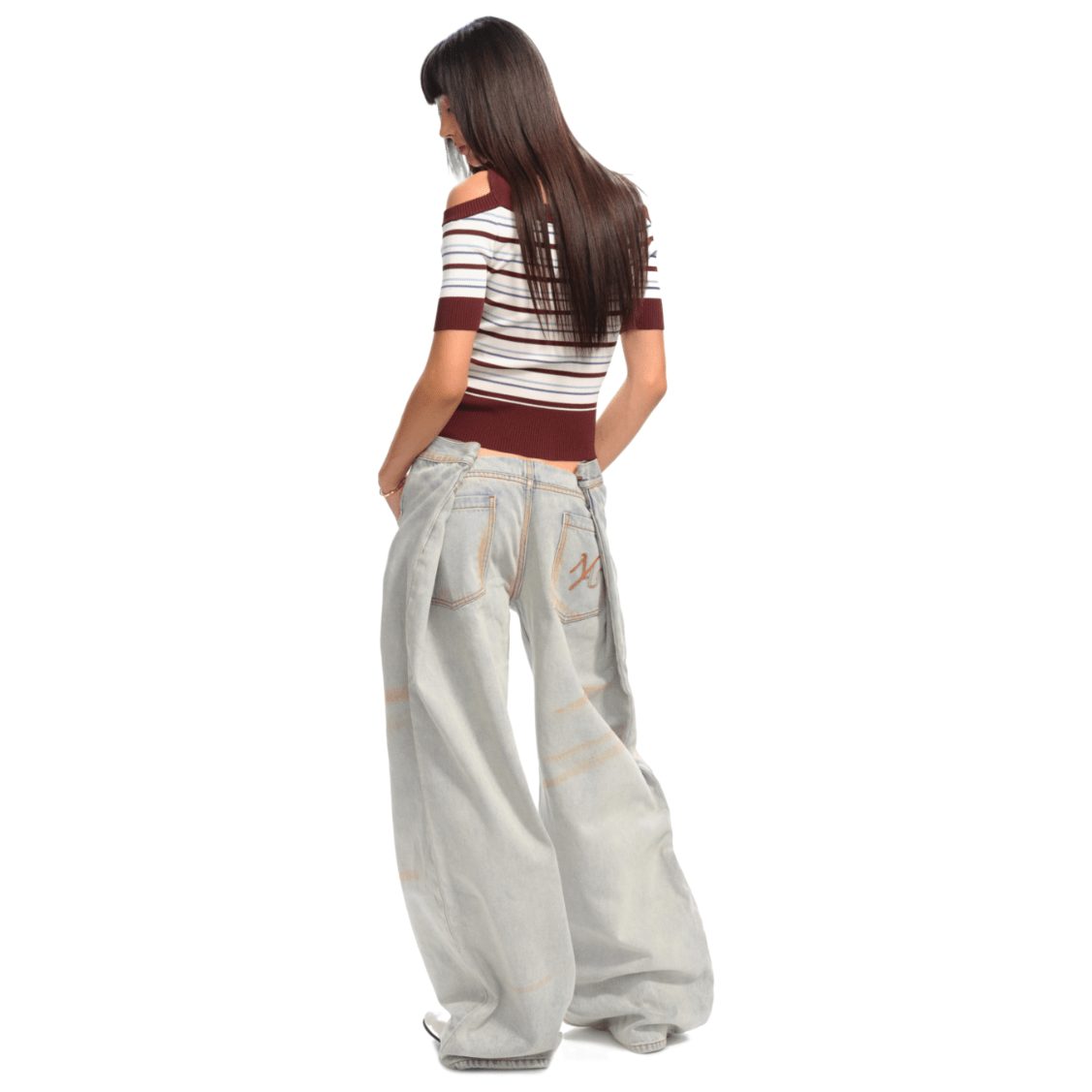 NAWS Mousse Tee in Truffle White | MADAX