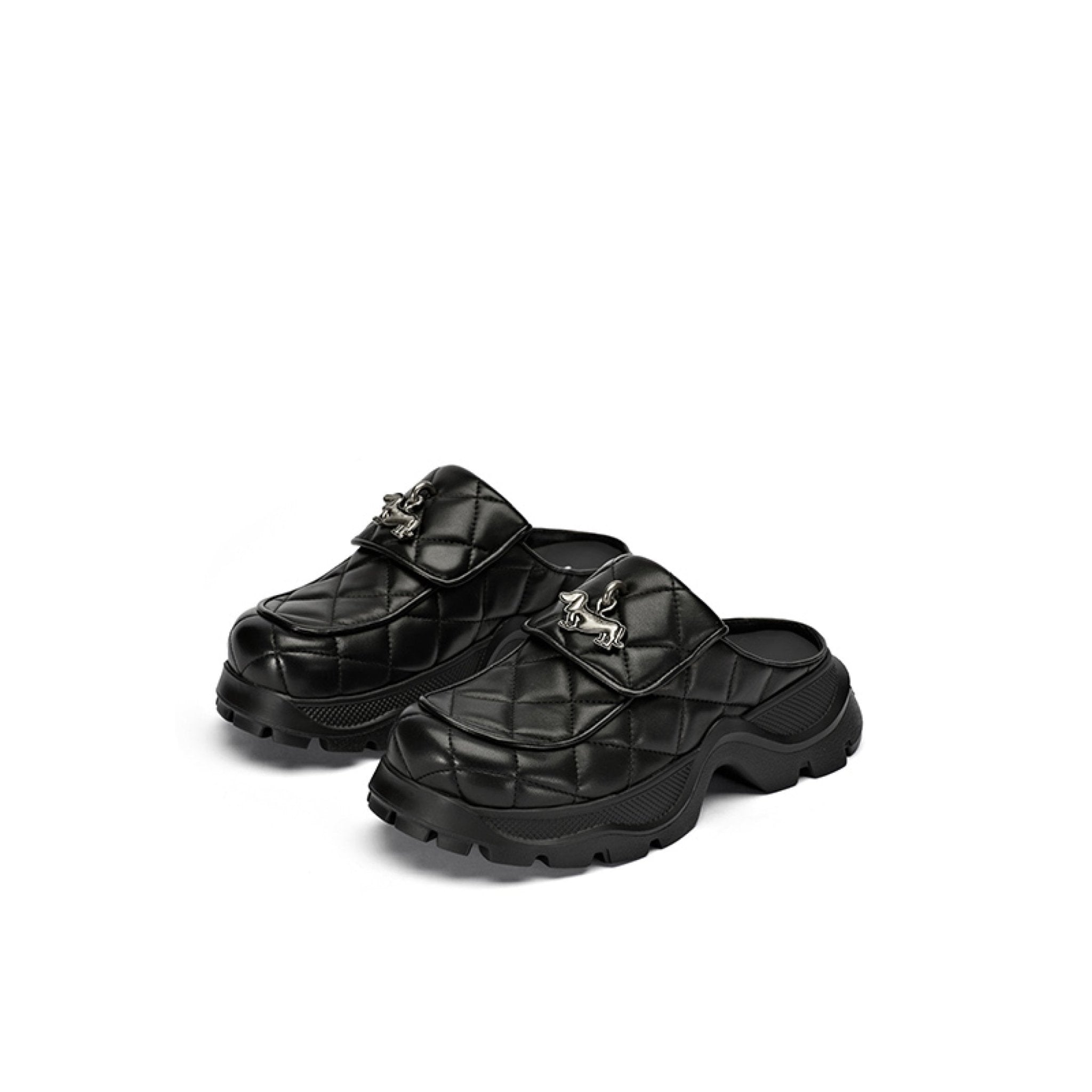 Sugar Su Mule Tow Black | MADAX