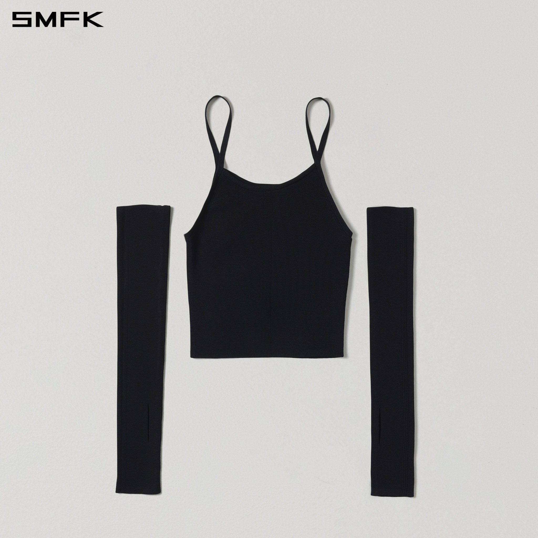 SMFK Myth Seer Slim Knit Camisole in Black | MADAX
