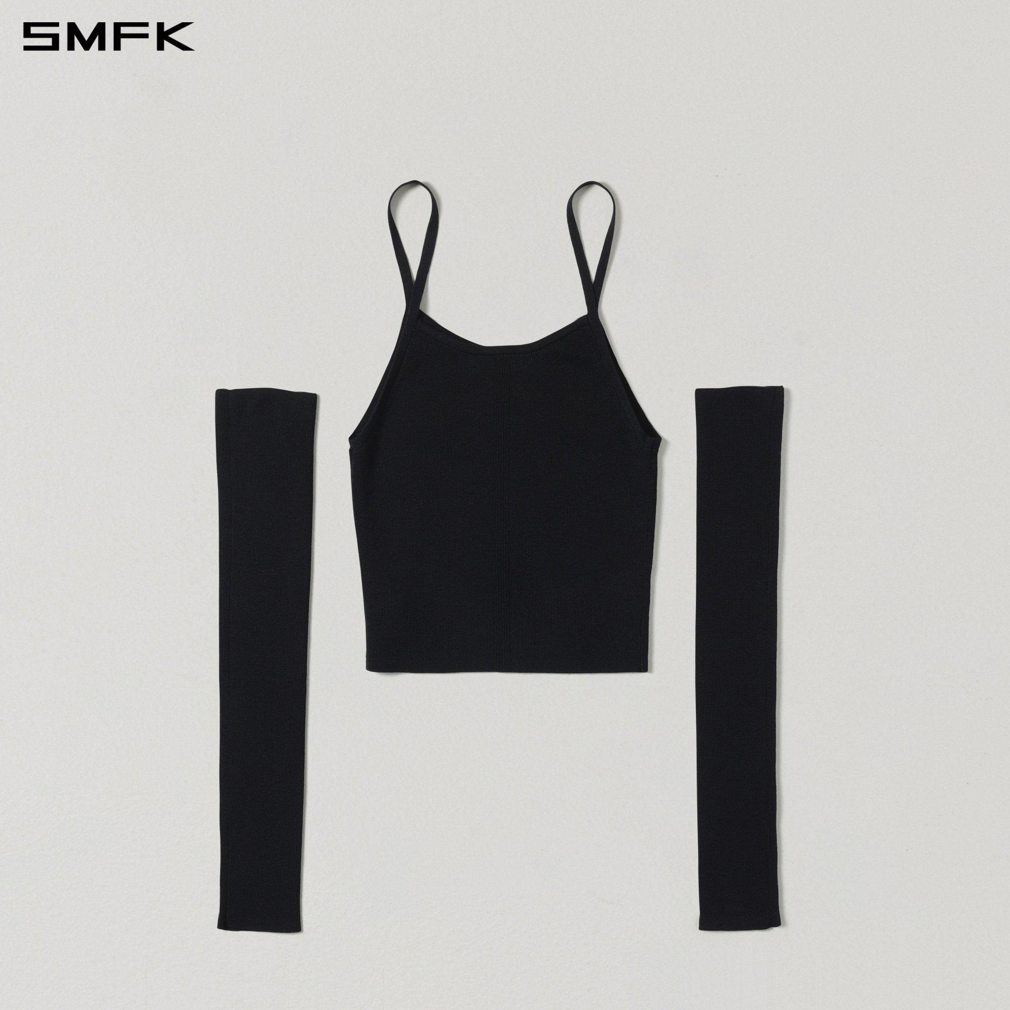 SMFK Myth Seer Slim Knit Camisole in Black | MADAX