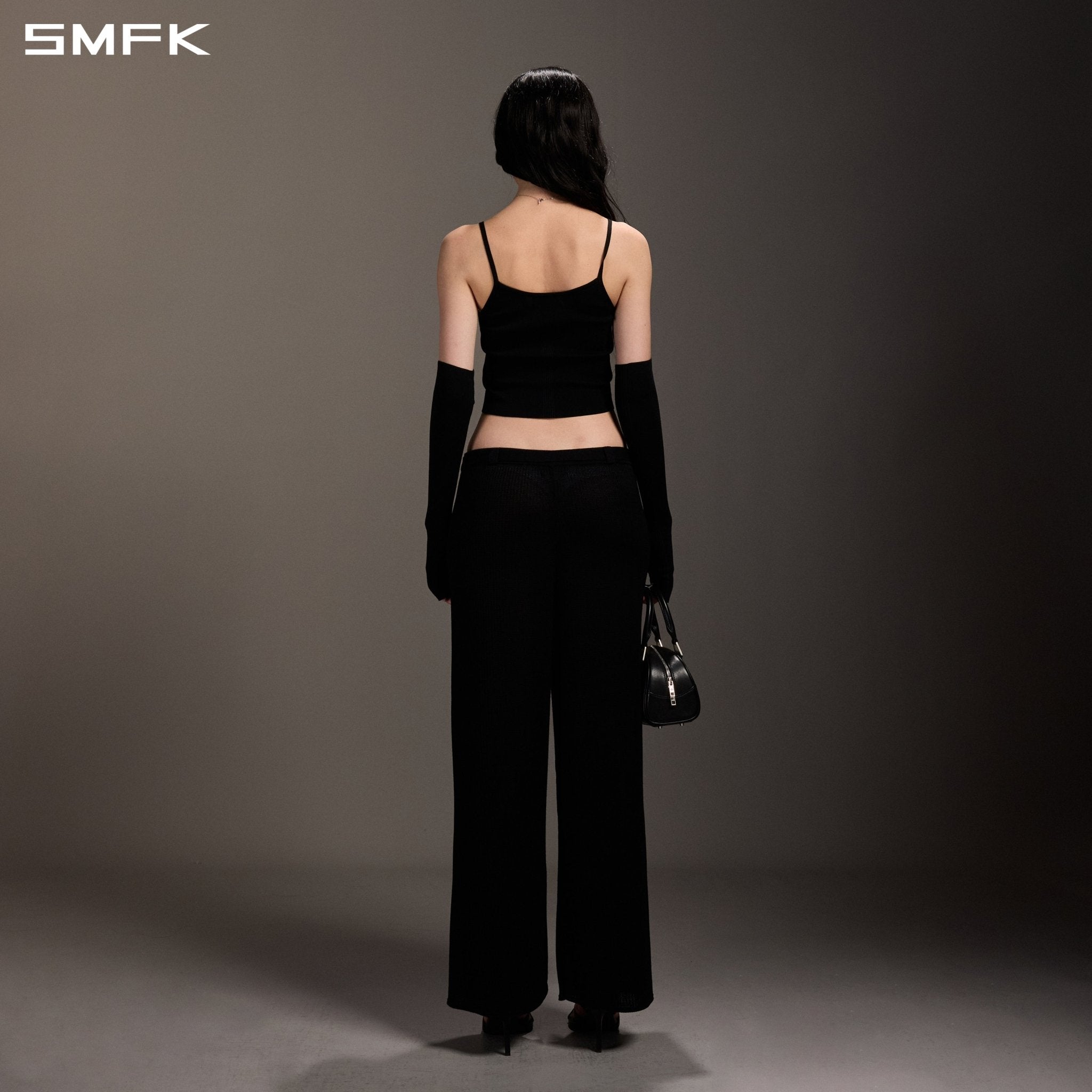 SMFK Myth Seer Slim Knit Camisole in Black | MADAX
