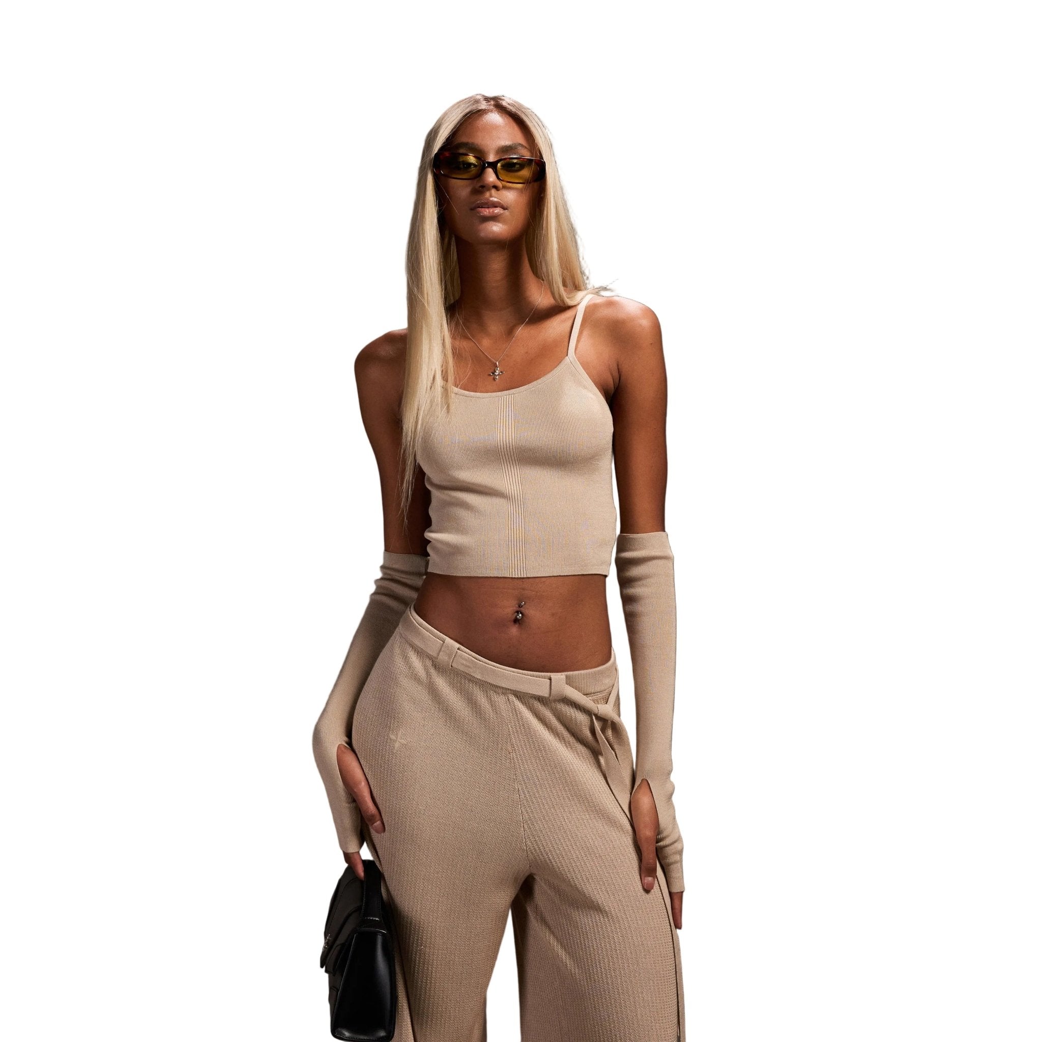 SMFK Myth Seer Slim Knit Camisole in Skin Tone | MADAX