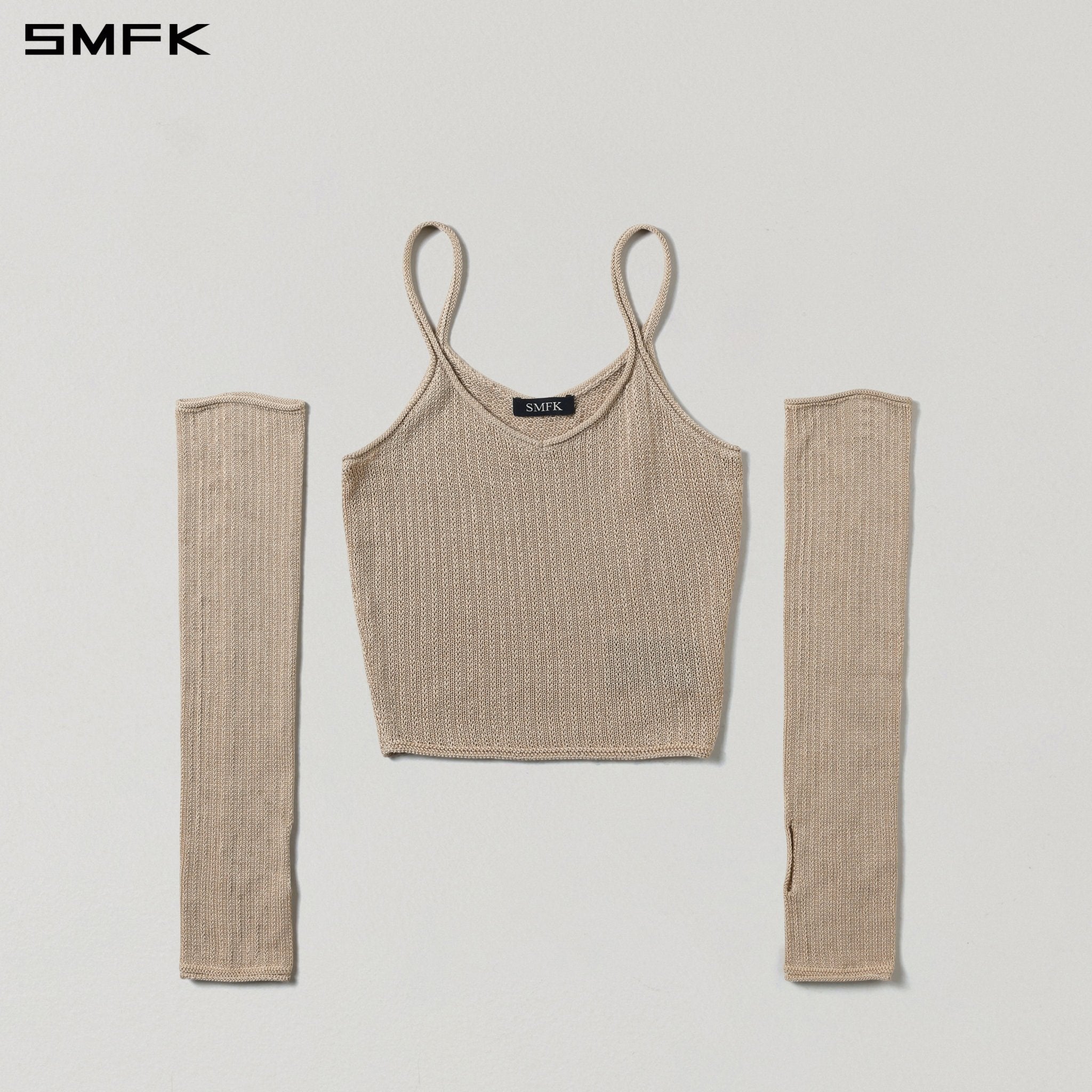 SMFK Myth Siren Cruise Knit Camisole Suit in Skin Tone | MADAX