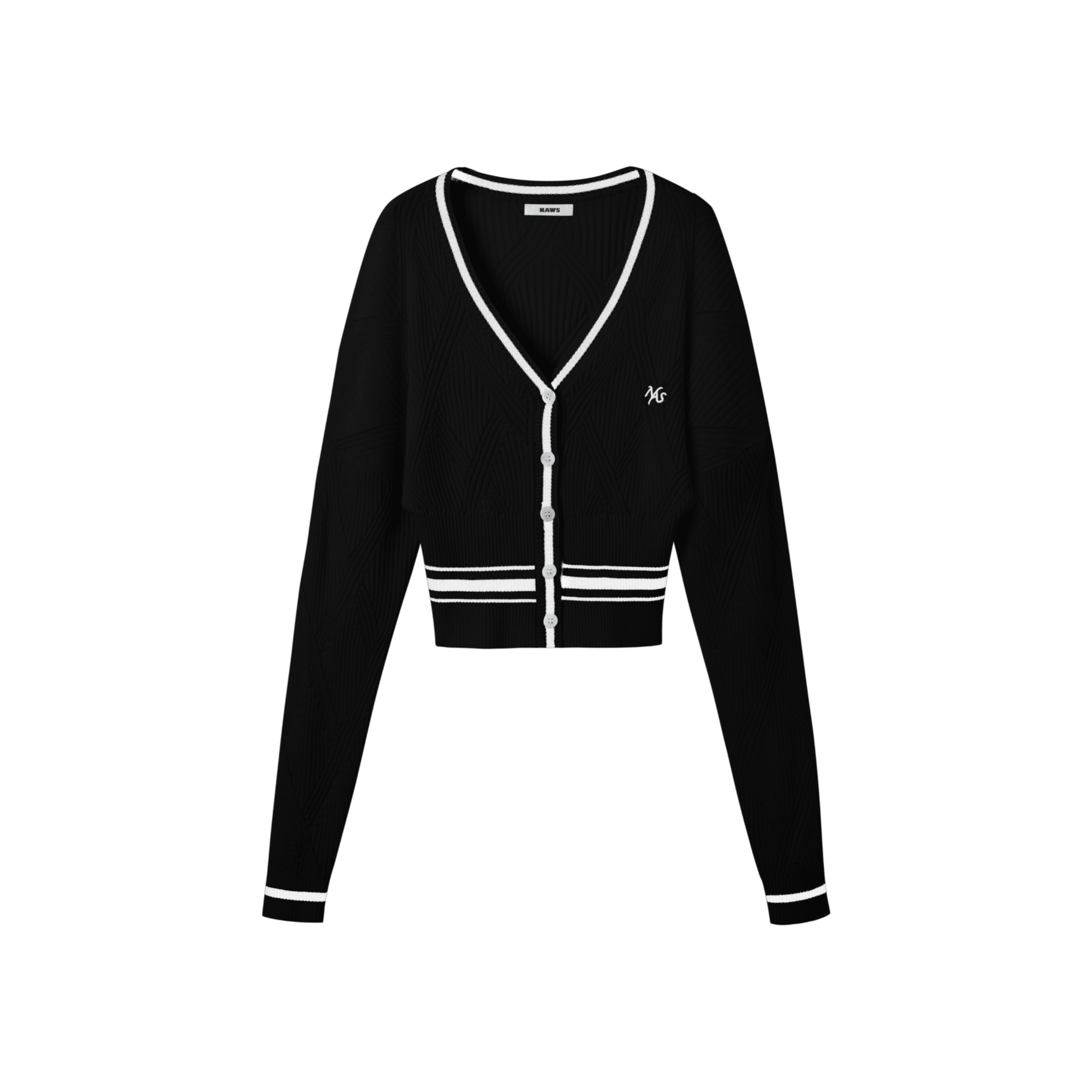 NAWS Newport Resort Knitwear in Black | MADAX