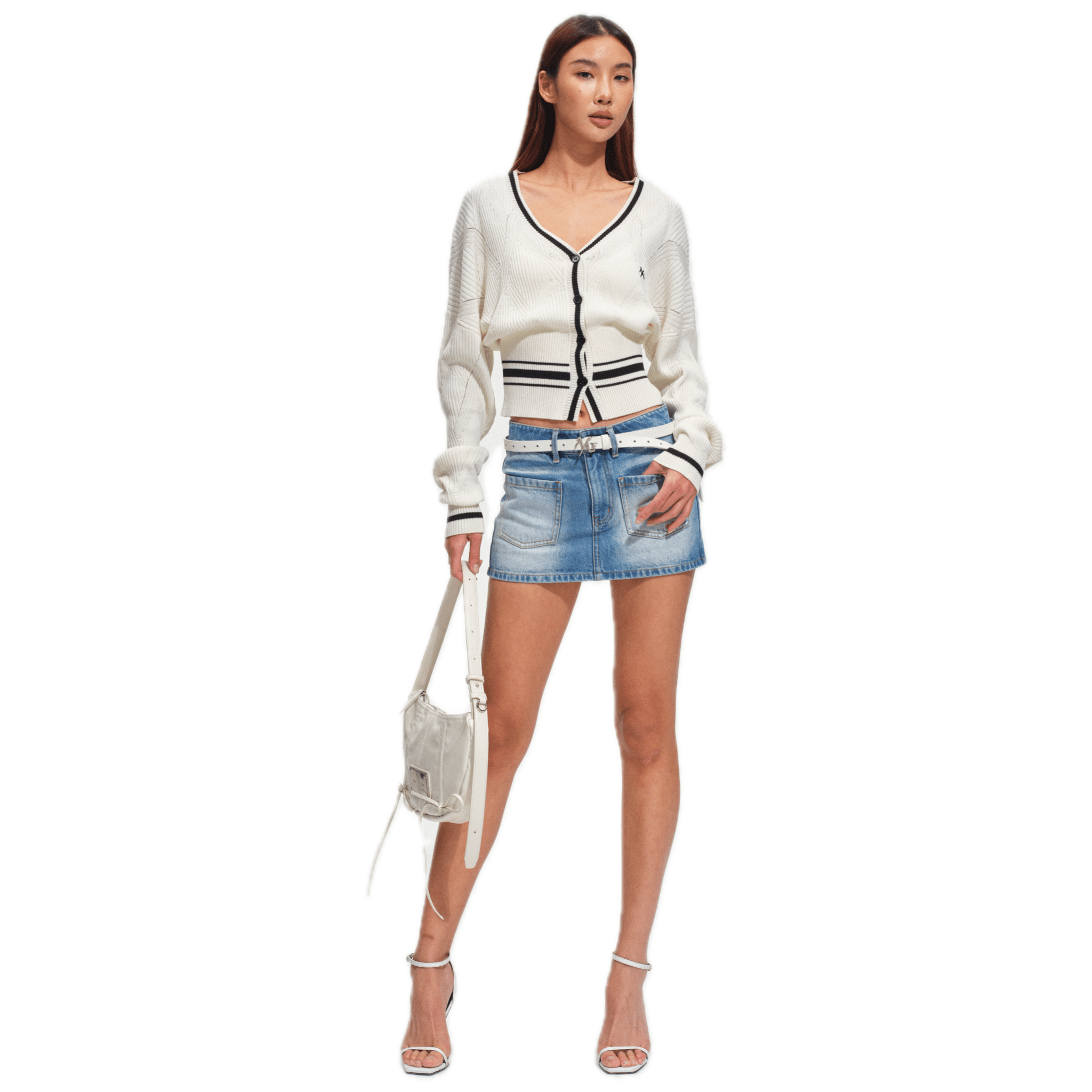 NAWS Newport Resort Knitwear in White | MADAX