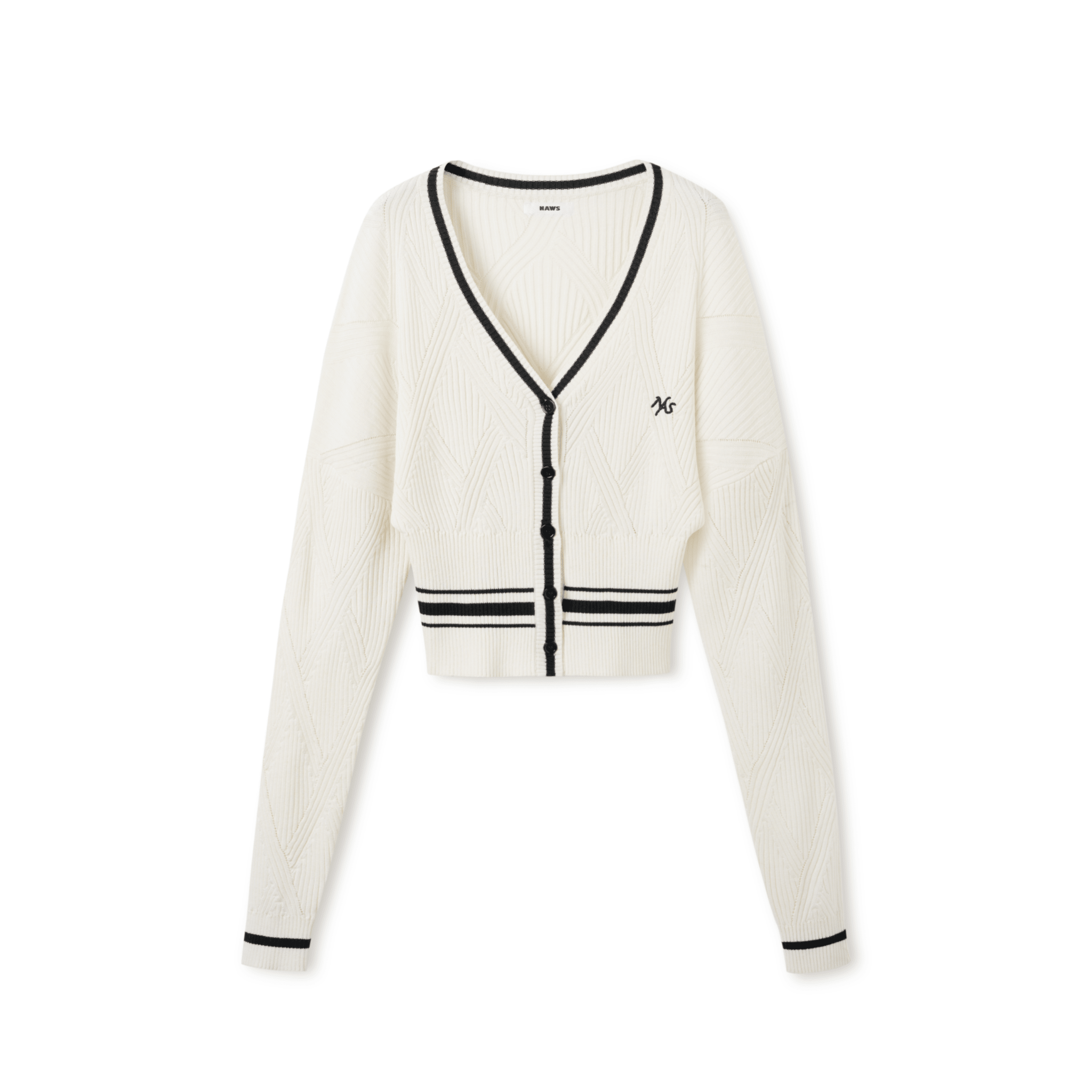 NAWS Newport Resort Knitwear in White | MADAX