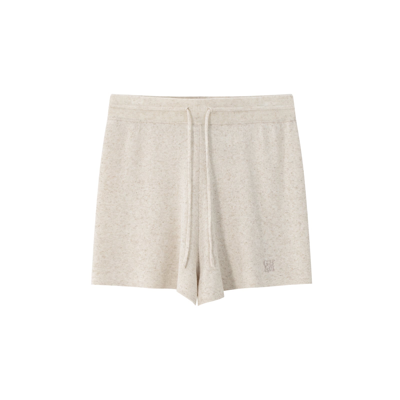CLIMAX VISION Oatmeal - colored Tencel Linen Cool Shorts | MADAX
