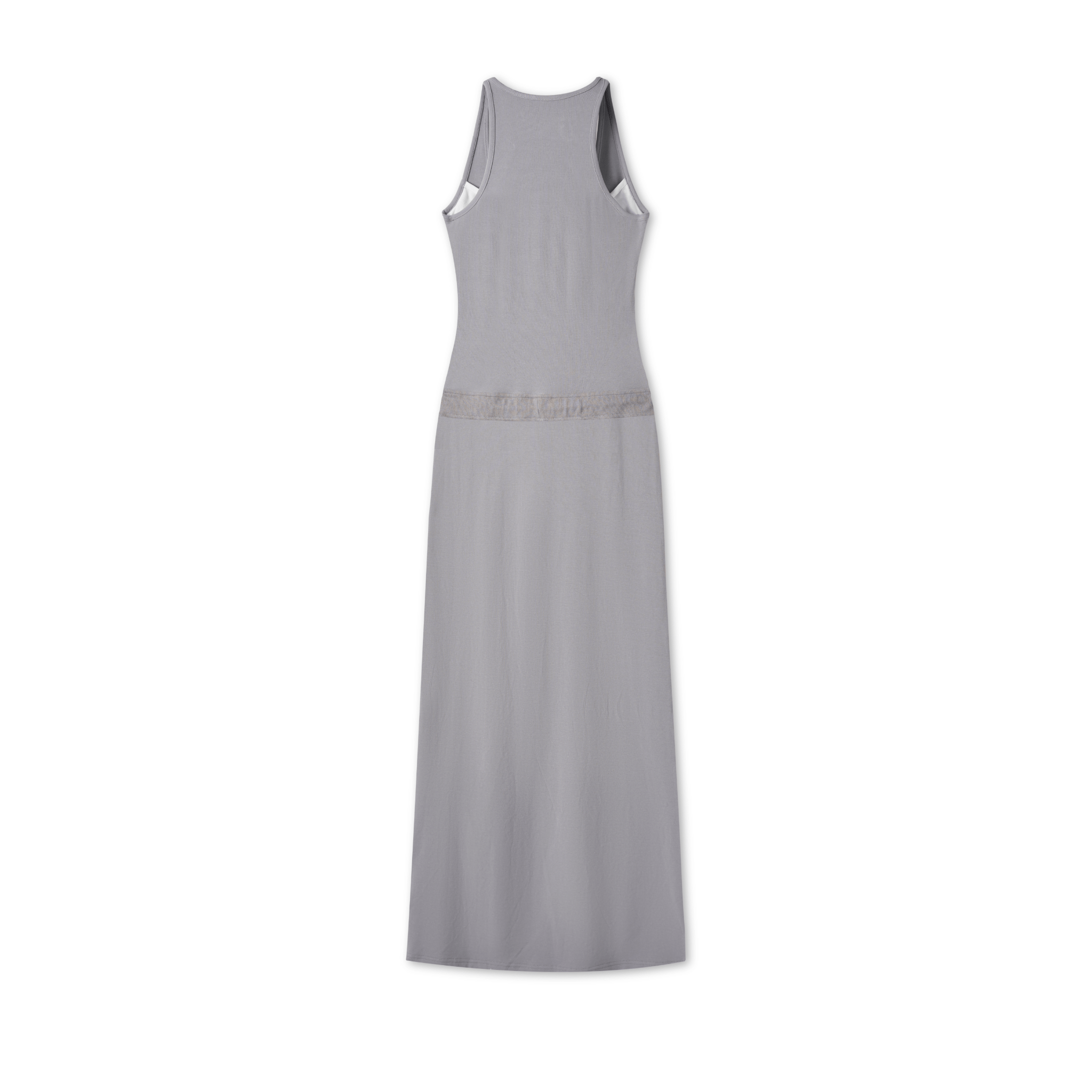 NAWS Obsidian Strapless Dress in Gray | MADAX