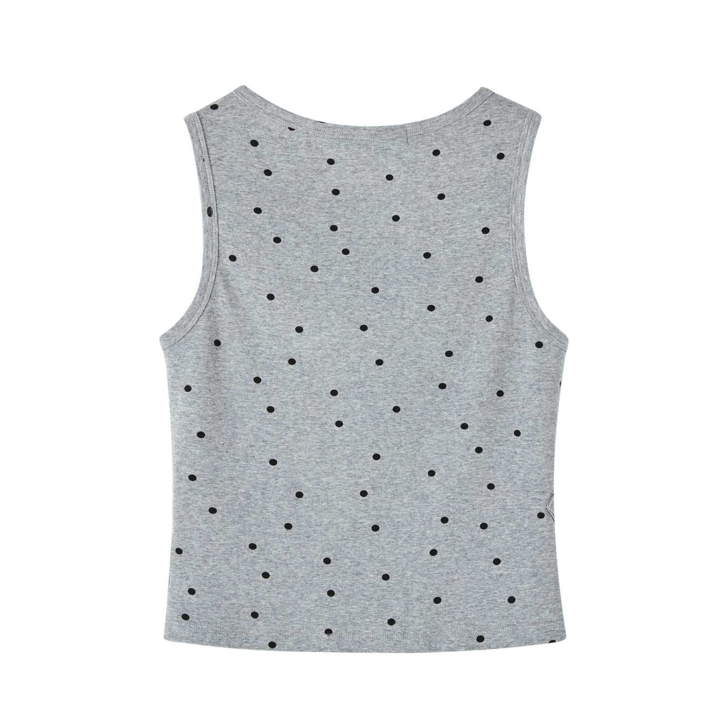 SOMESOWE Origami Bow Tank Top in Grey | MADA IN CHINA