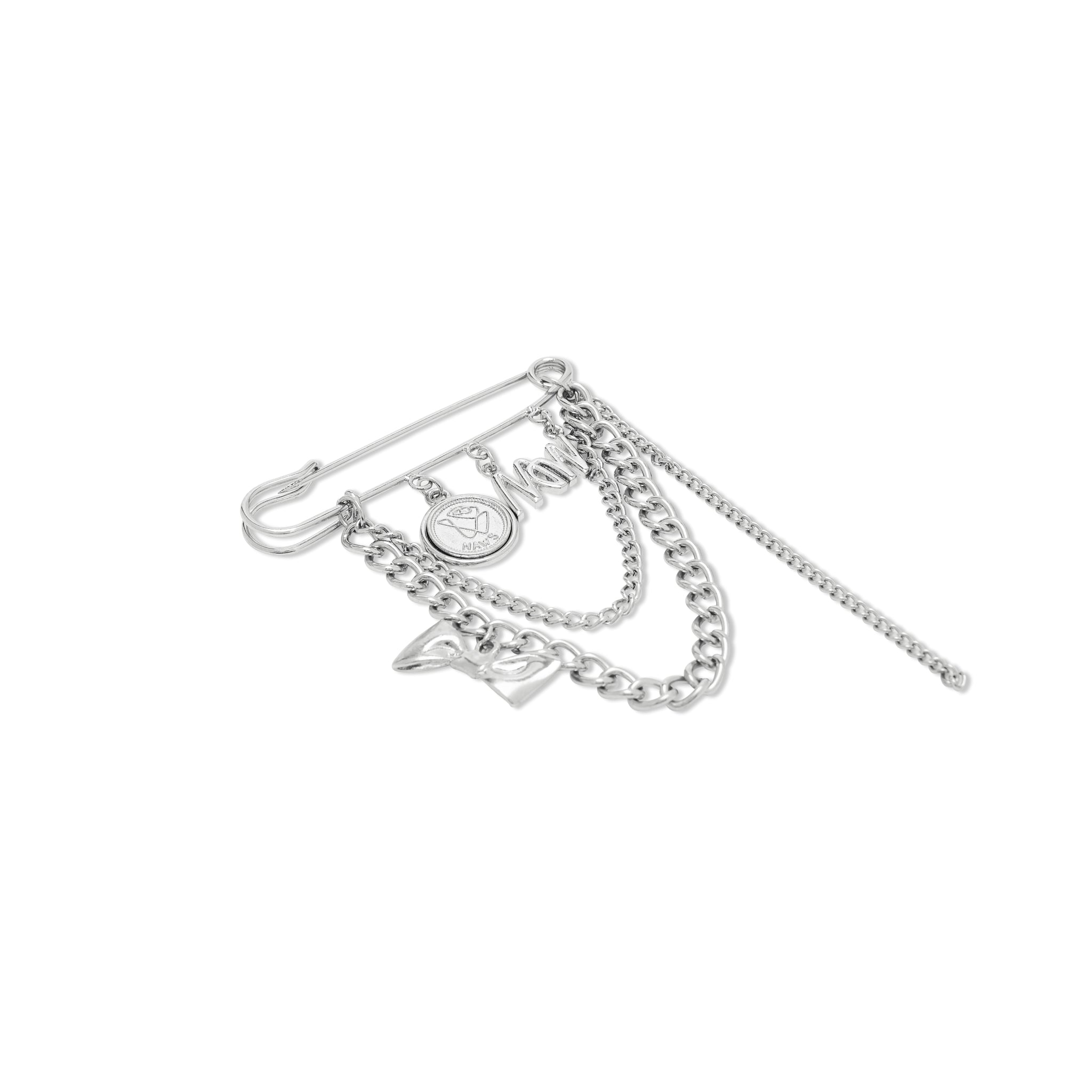 NAWS Paper - Clip Brooch with Multi - charms | MADAX