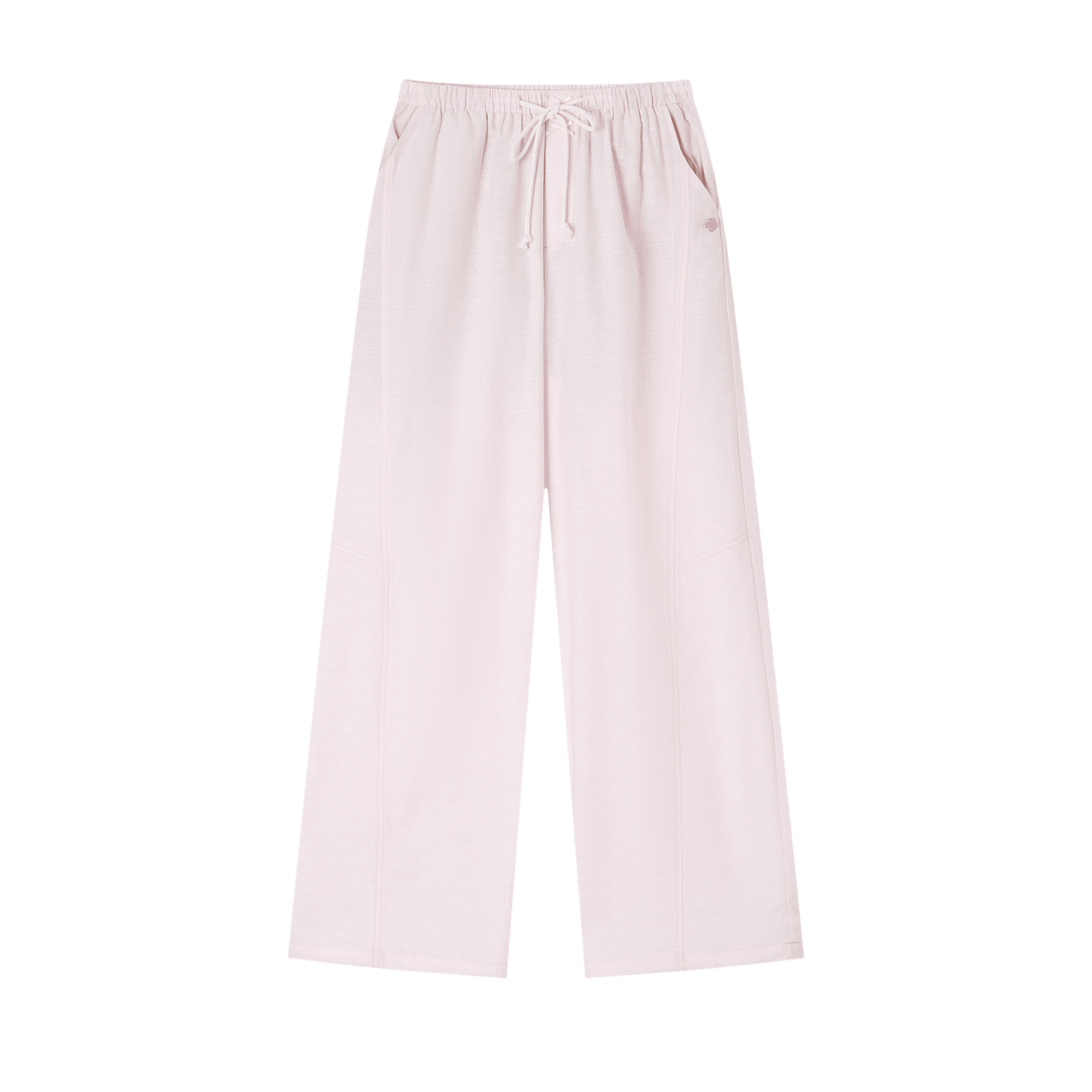 SOMESOWE Pastel-colored Summer-refreshing and Relaxed Pink Pants | MADAX