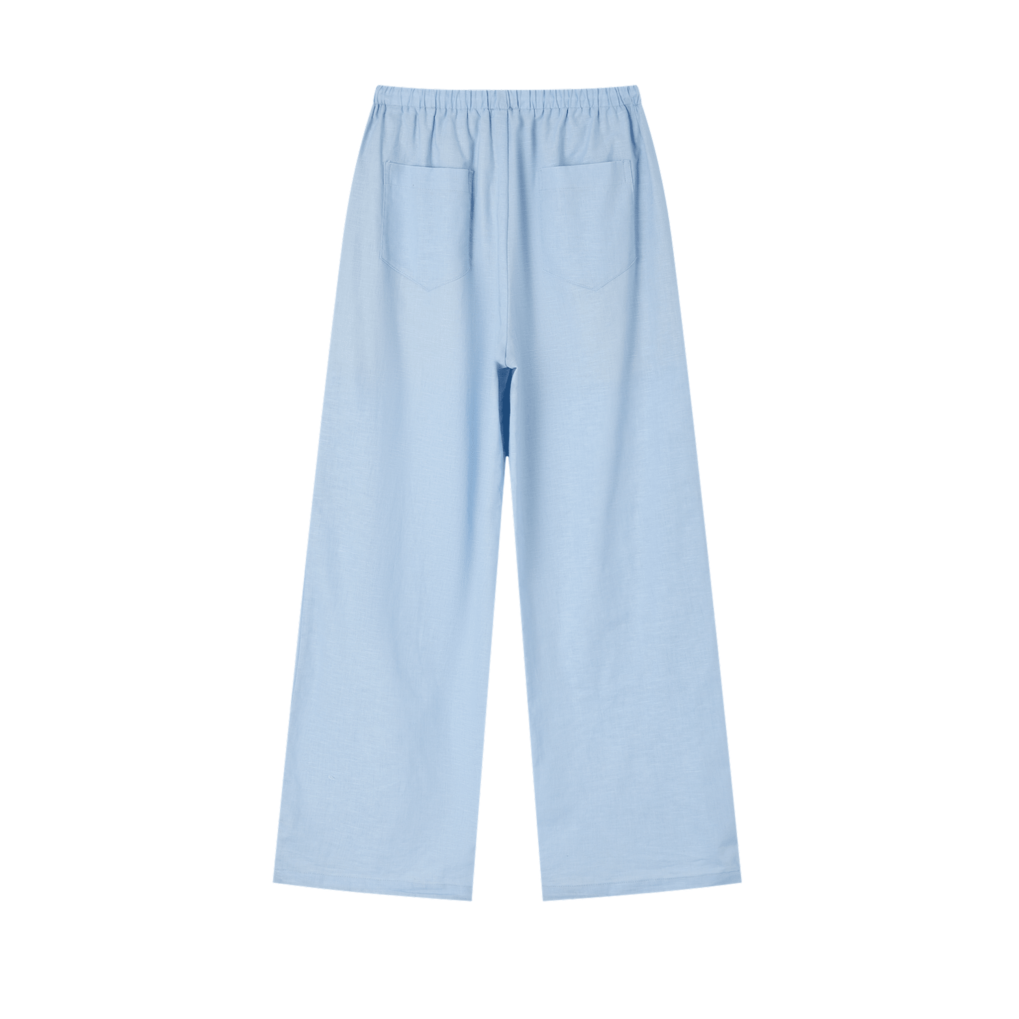 SOMESOWE Pastel-colored summer-style cool and relaxed pants in Blue | MADAX