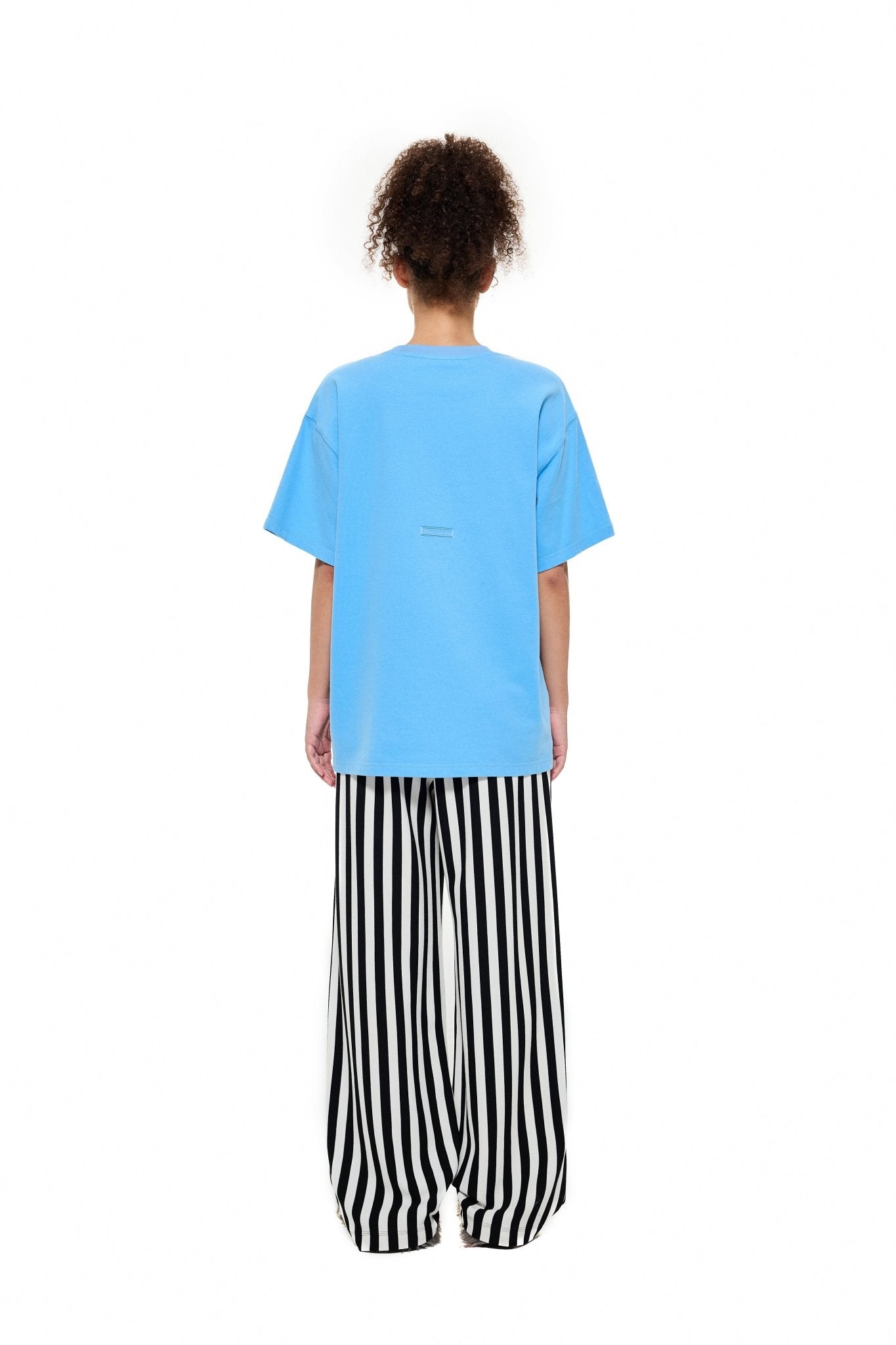 ALEXIA SANDRA Patchwork Striped Trousers | MADA IN CHINA