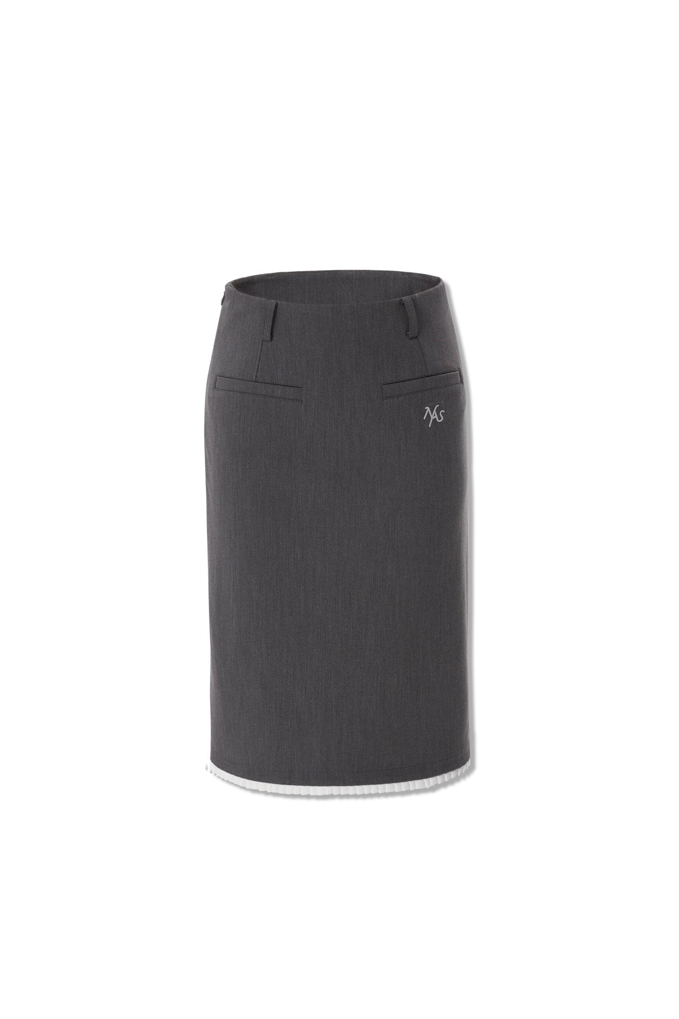 NAWS Pencil Skirt In Gray | MADAX