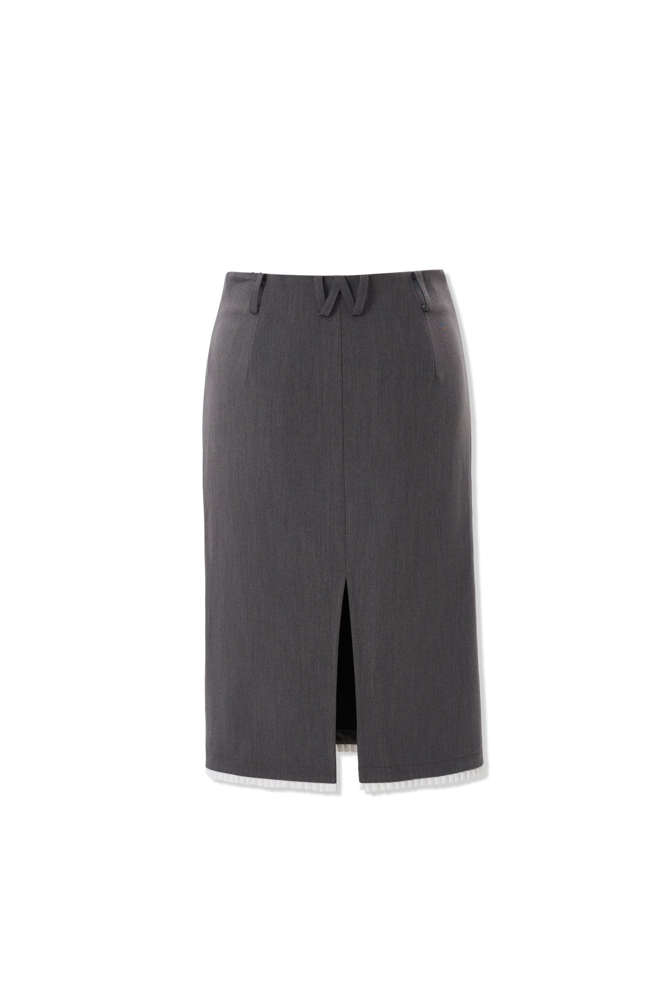 NAWS Pencil Skirt In Gray | MADAX