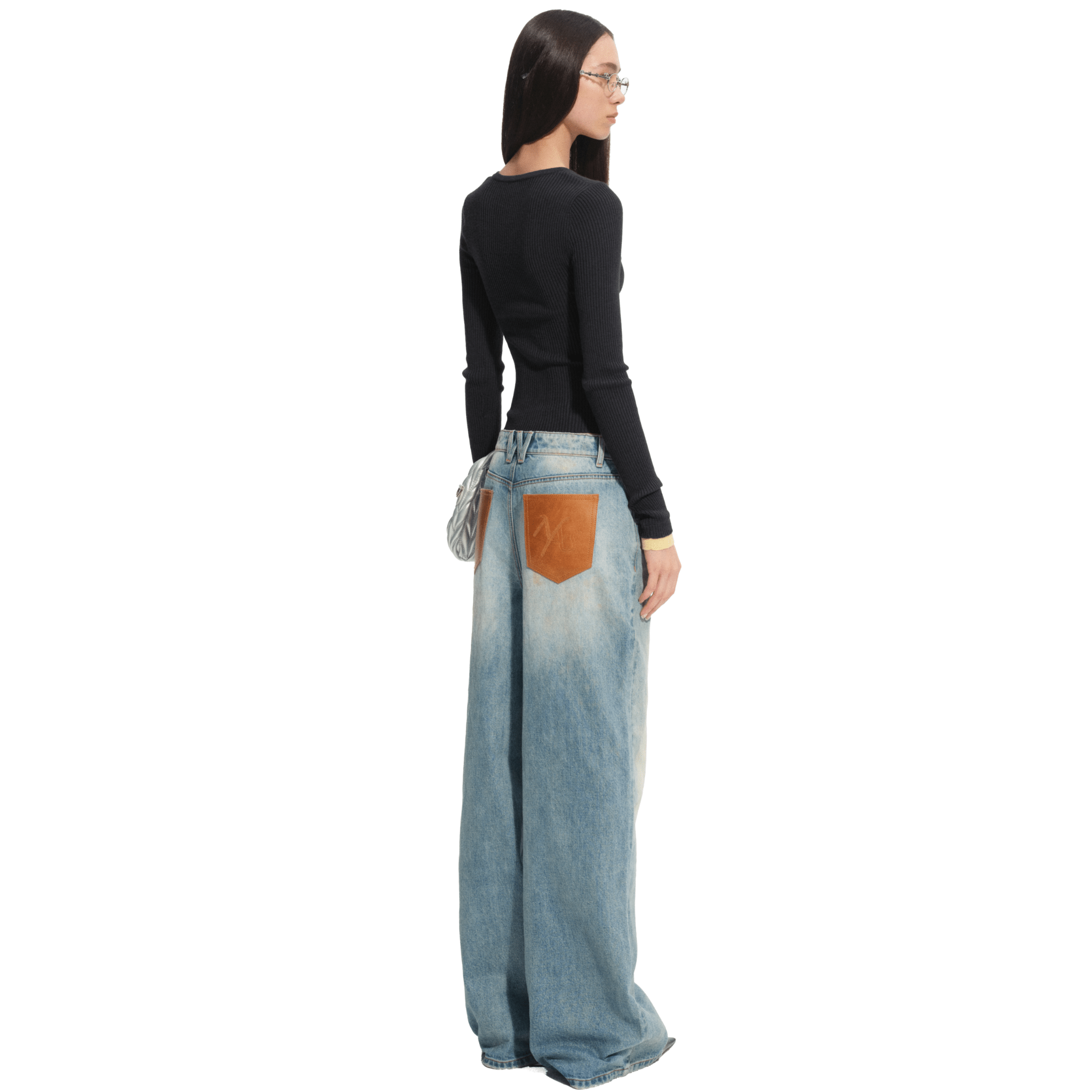 NAWS Perth Knit Top in Grey | MADAX