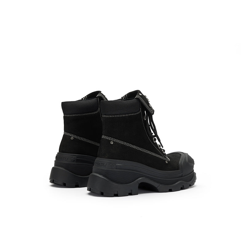 Sugar Su Phantom Butterfly Mechanical Sole Outdoor Casual Boots Black | MADAX