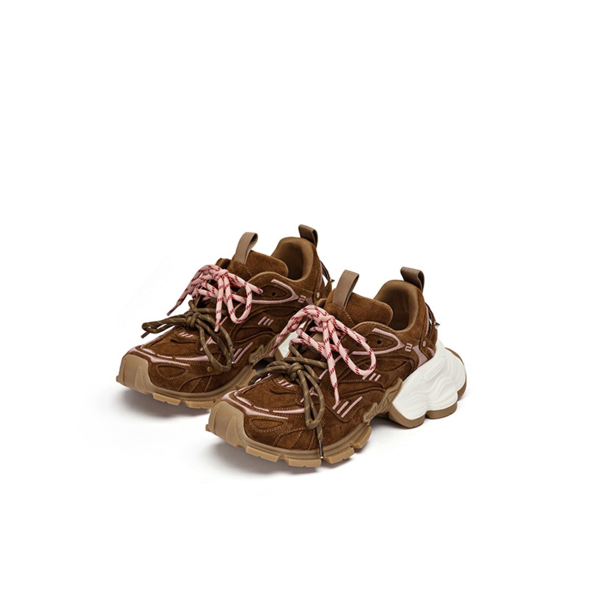 Sugar Su Phantom Butterfly Sole Retro Pop Shoes Brown | MADAX