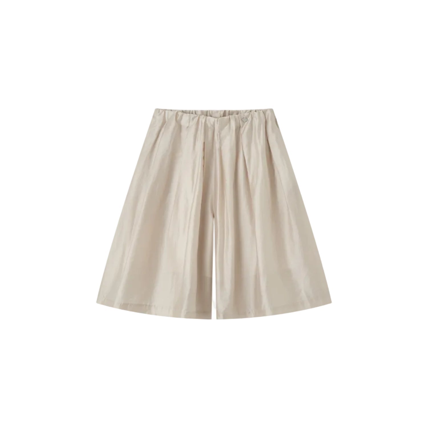 SOMESOWE Pink Accordion Pleated Wide-Leg Pants | MADAX