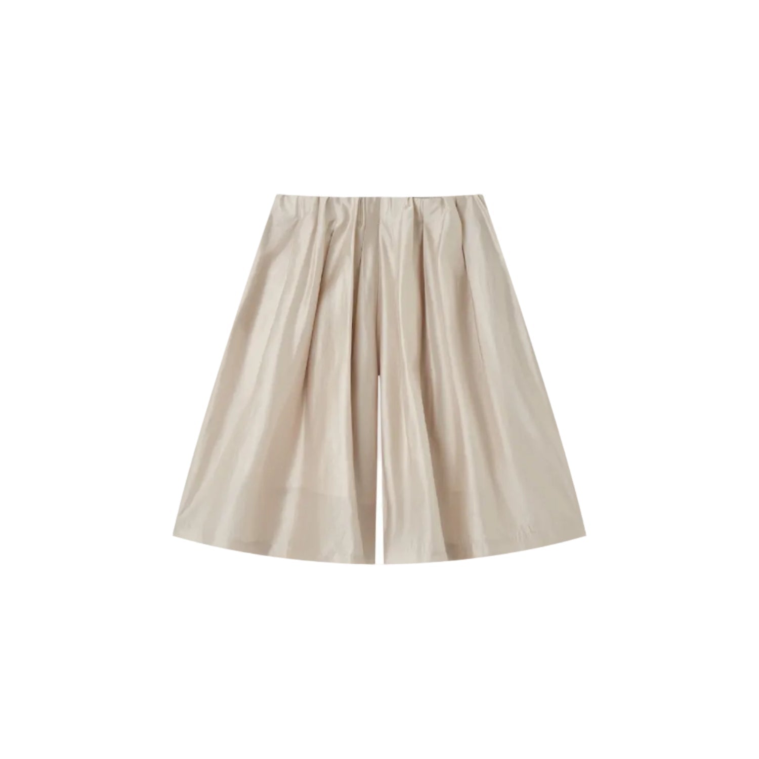 SOMESOWE Pink Accordion Pleated Wide-Leg Pants | MADAX
