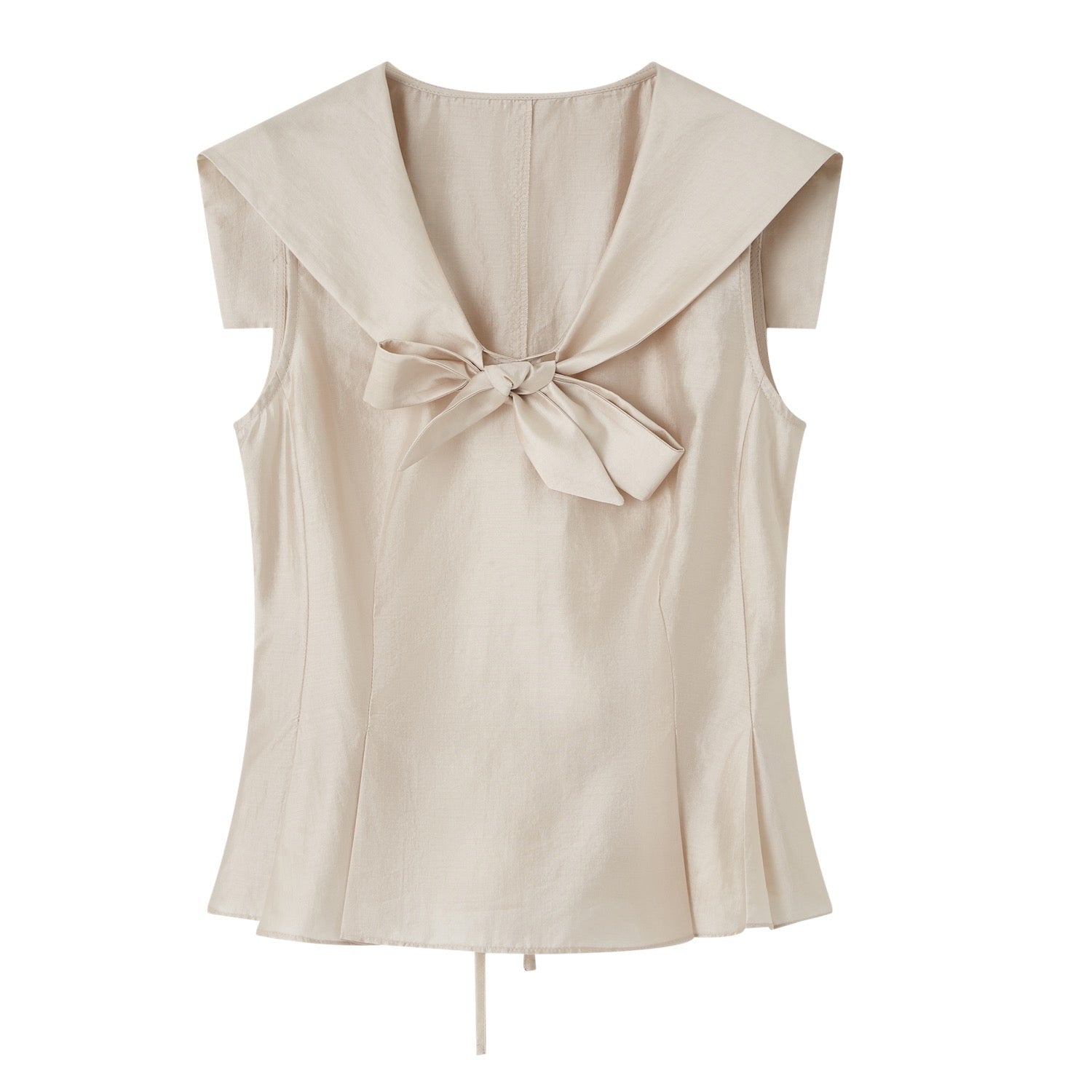 SOMESOWE Pink Sleeveless Fitted Shirt | MADAX