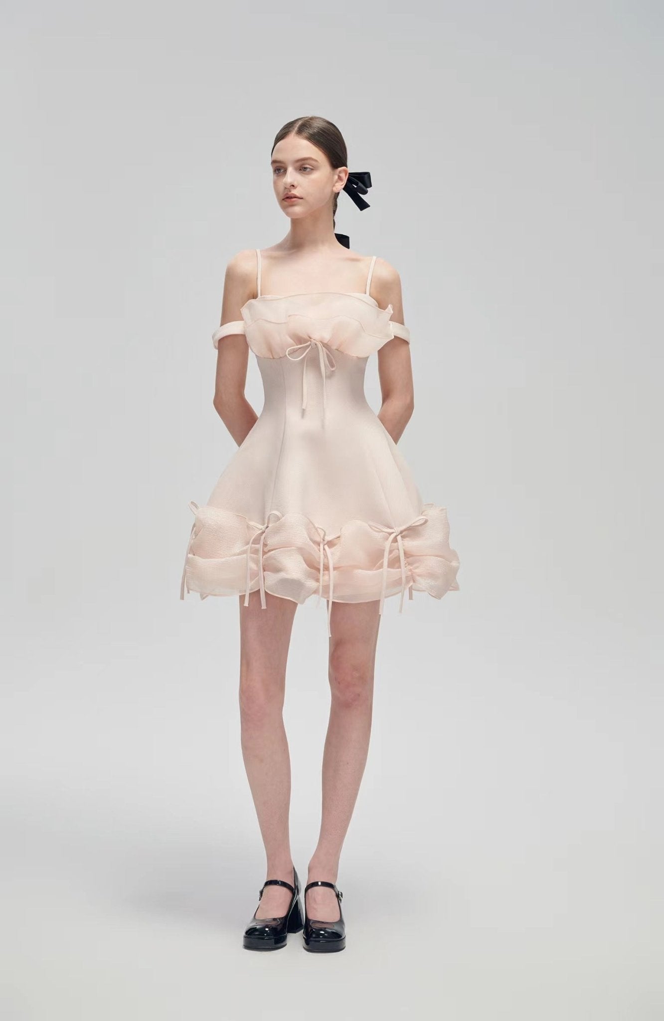 Fa sogno Pink Sweetheart Layer Cake Skirt | MADA IN CHINA