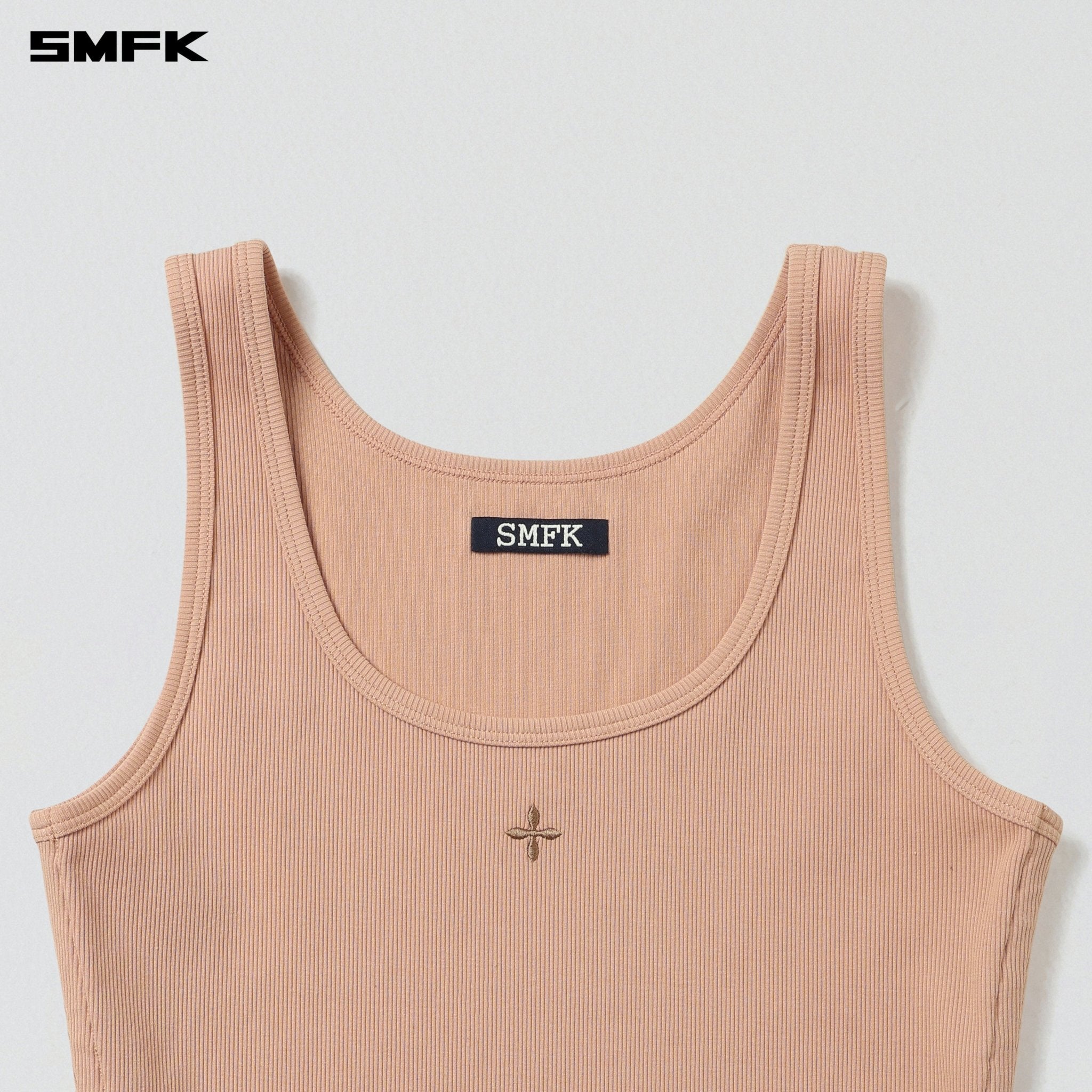 SMFK Poise Rope Long Tank In Sand | MADAX