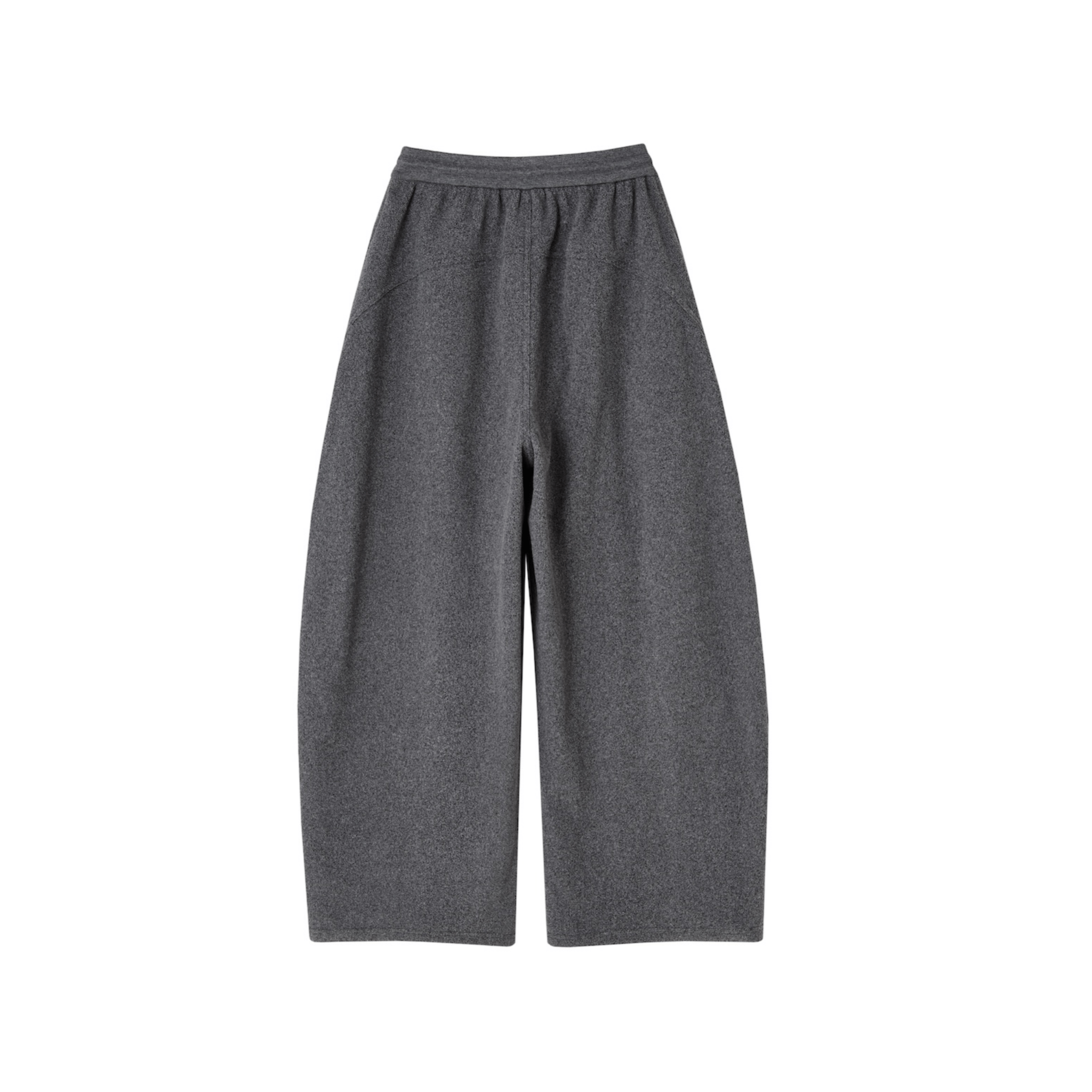 SOMESOWE Polar Fleece Machete Casual Pants in Dark Gray | MADAX