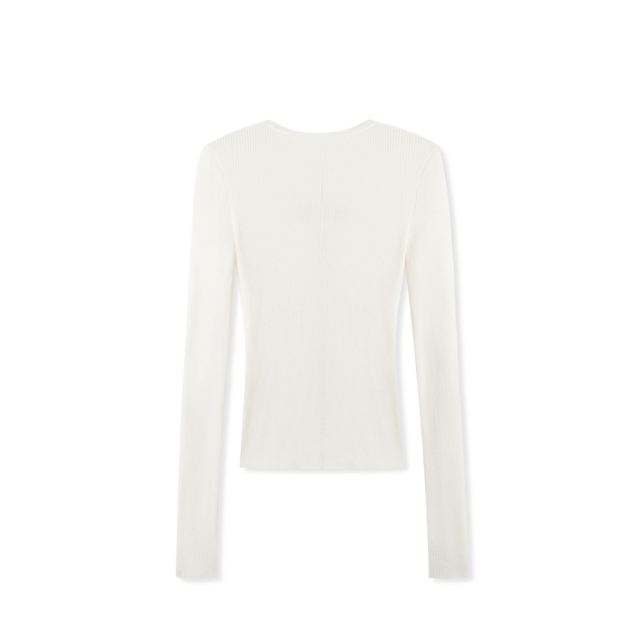NAWS Polar Knitwear Sweater in White | MADAX