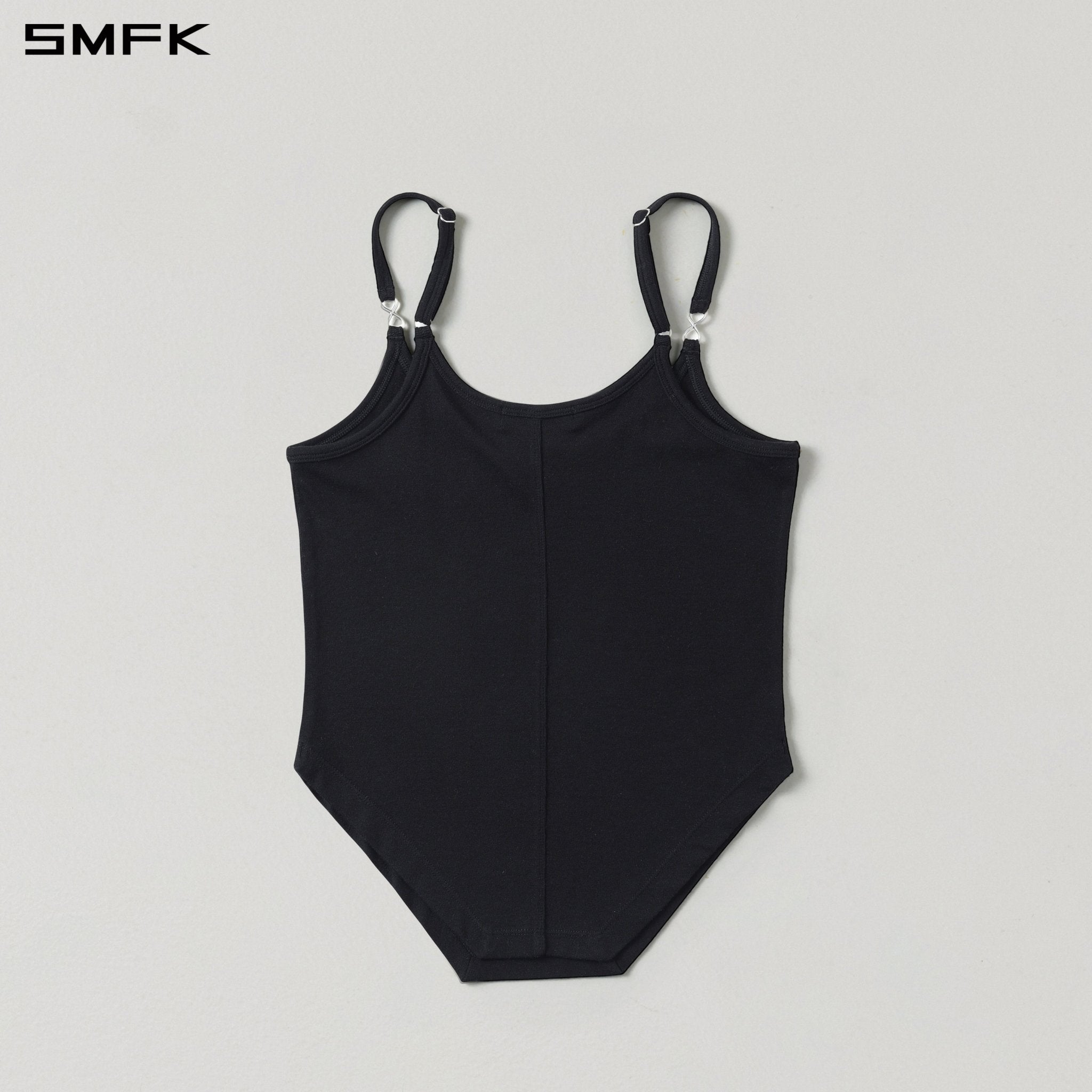 SMFK Polygonal Short Strap Black | MADAX