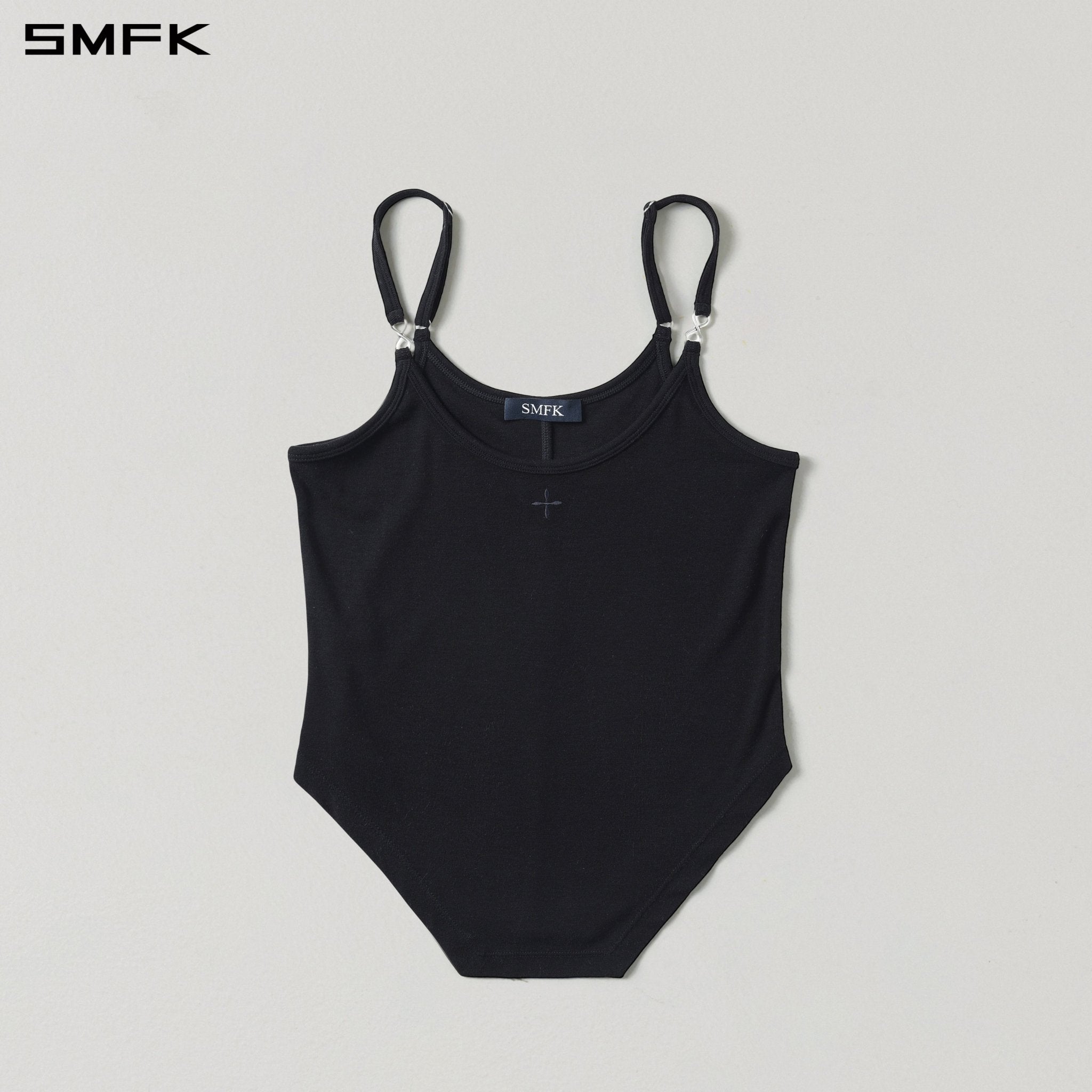 SMFK Polygonal Short Strap Black | MADAX