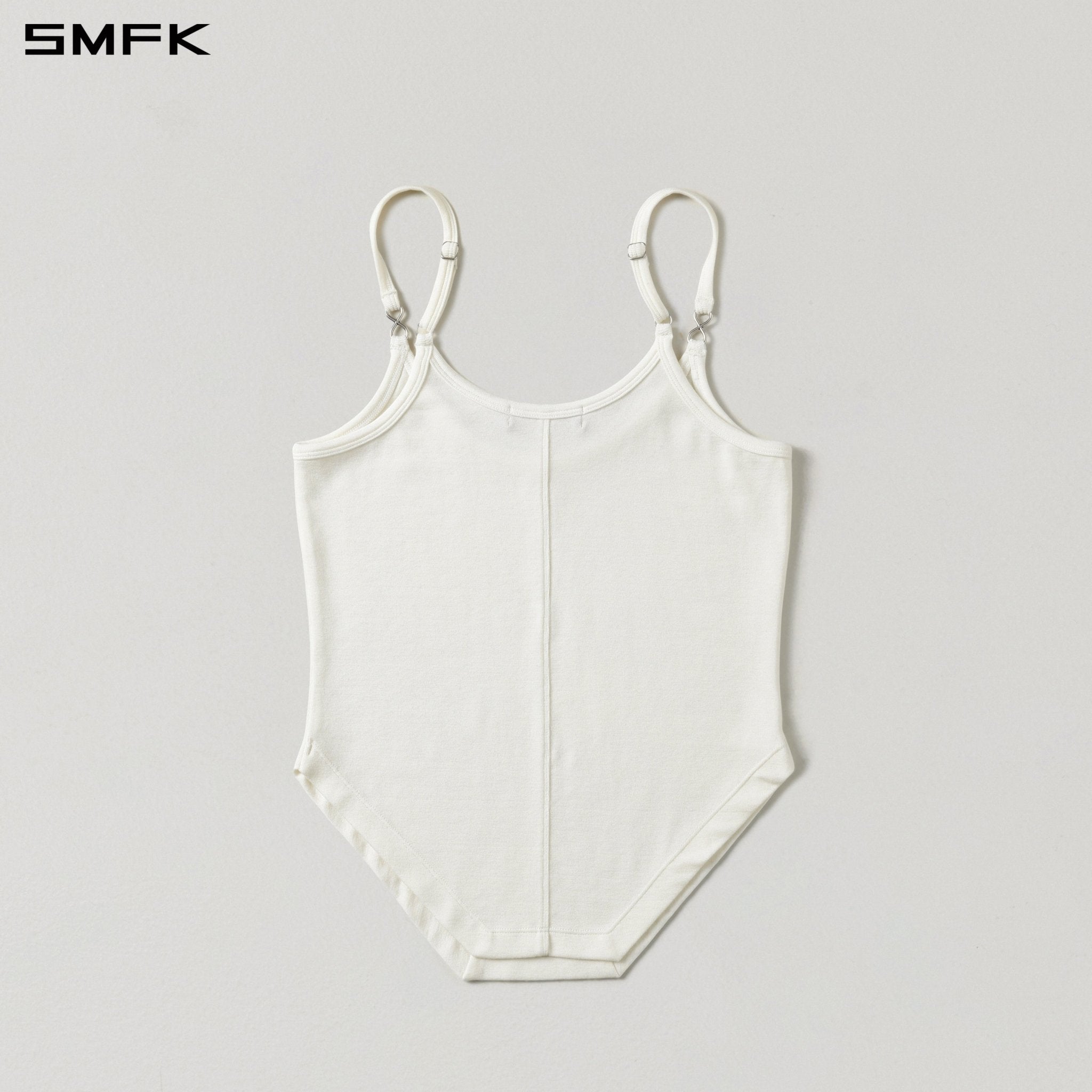 SMFK Polygonal Short Strap White | MADAX