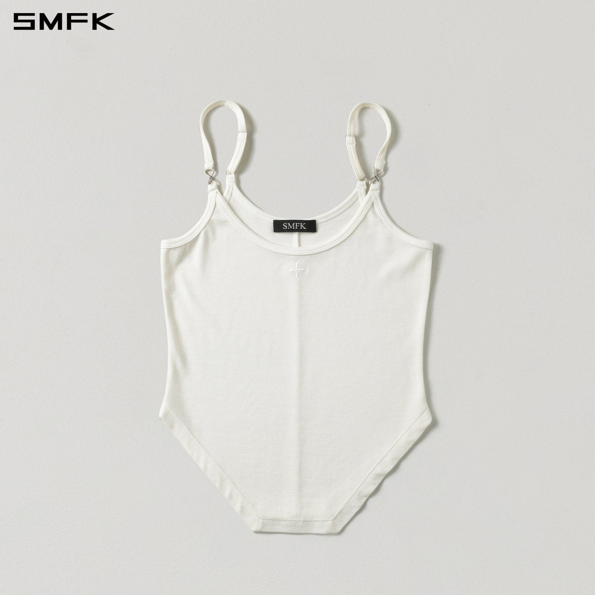 SMFK Polygonal Short Strap White | MADAX