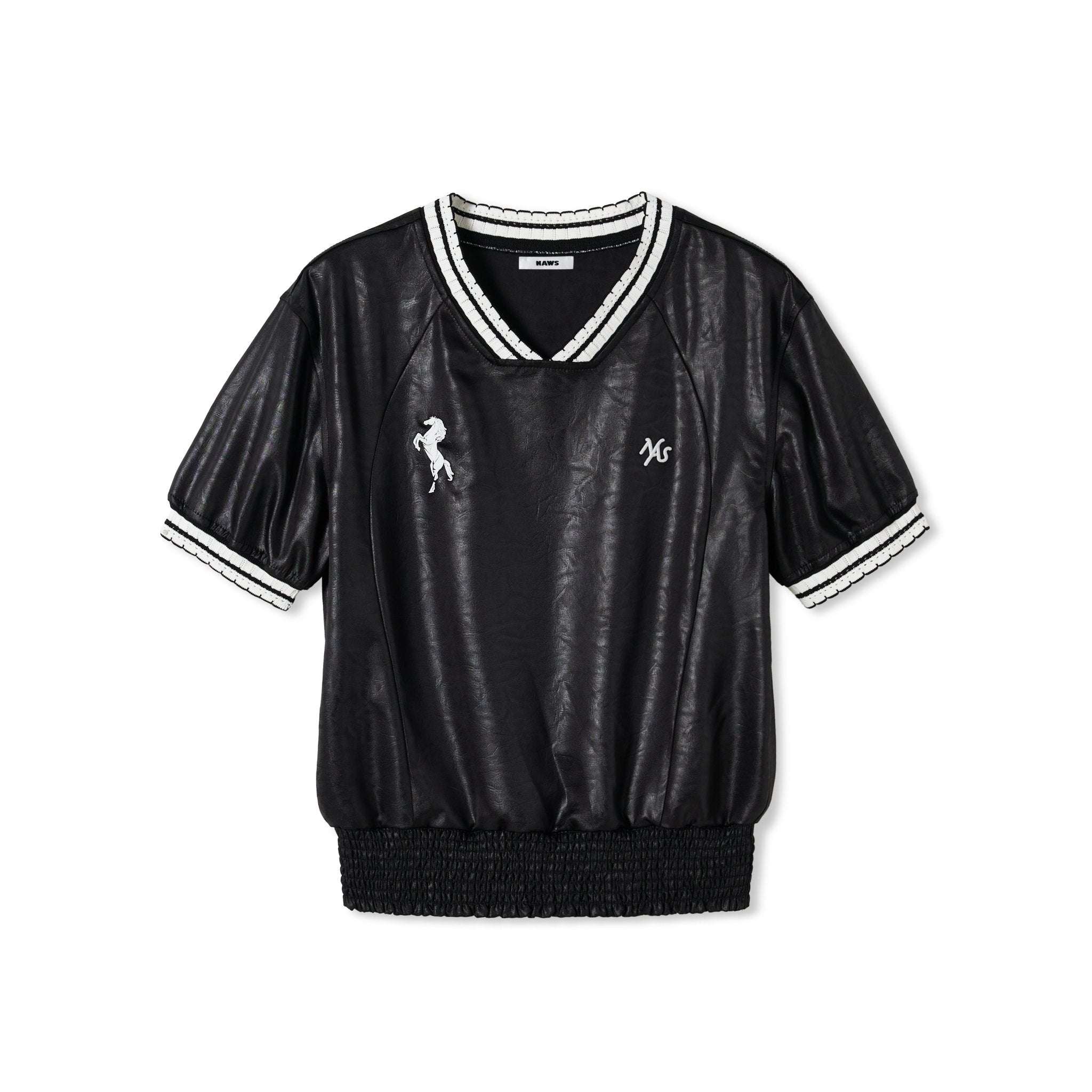 NAWS Pony Graphic Jersey Tee in Black | MADAX