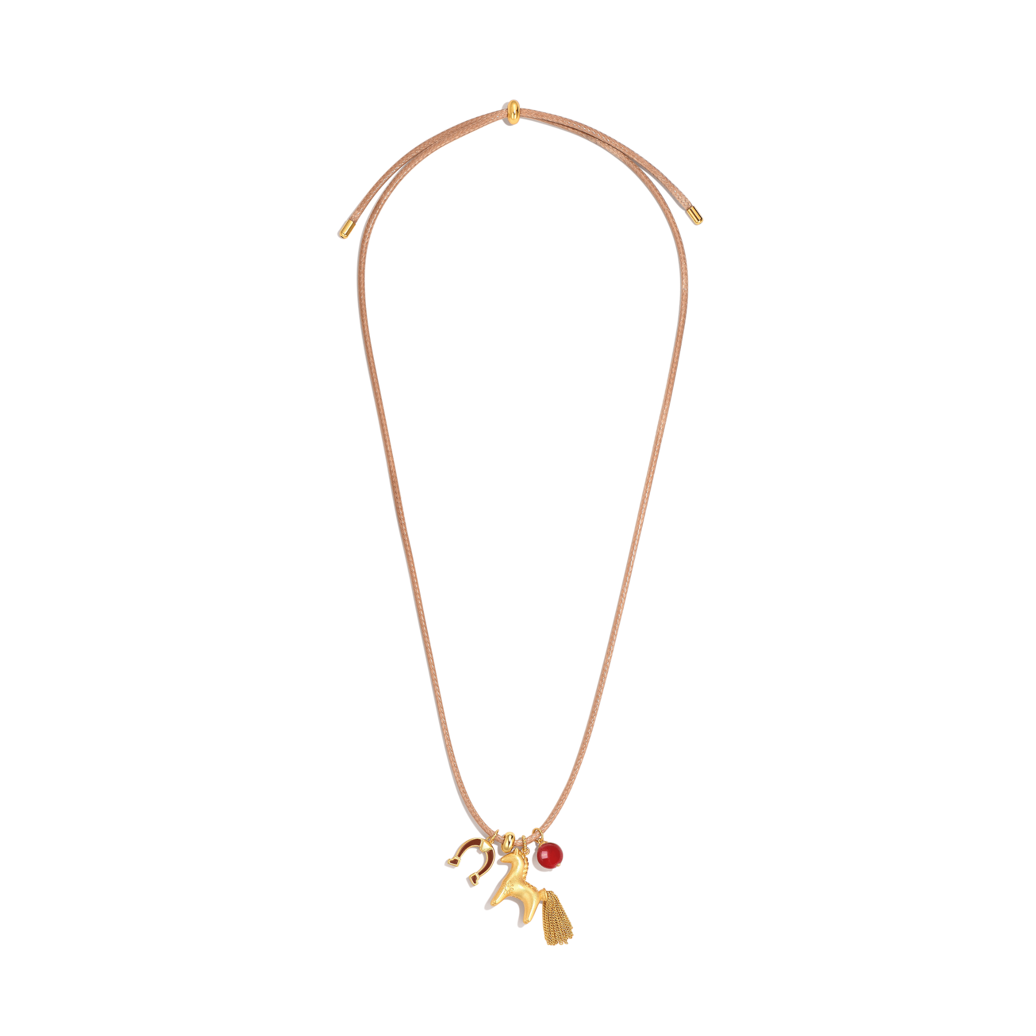 ToneTale Pony Sannido Pendant Necklace 18K Gold | MADAX