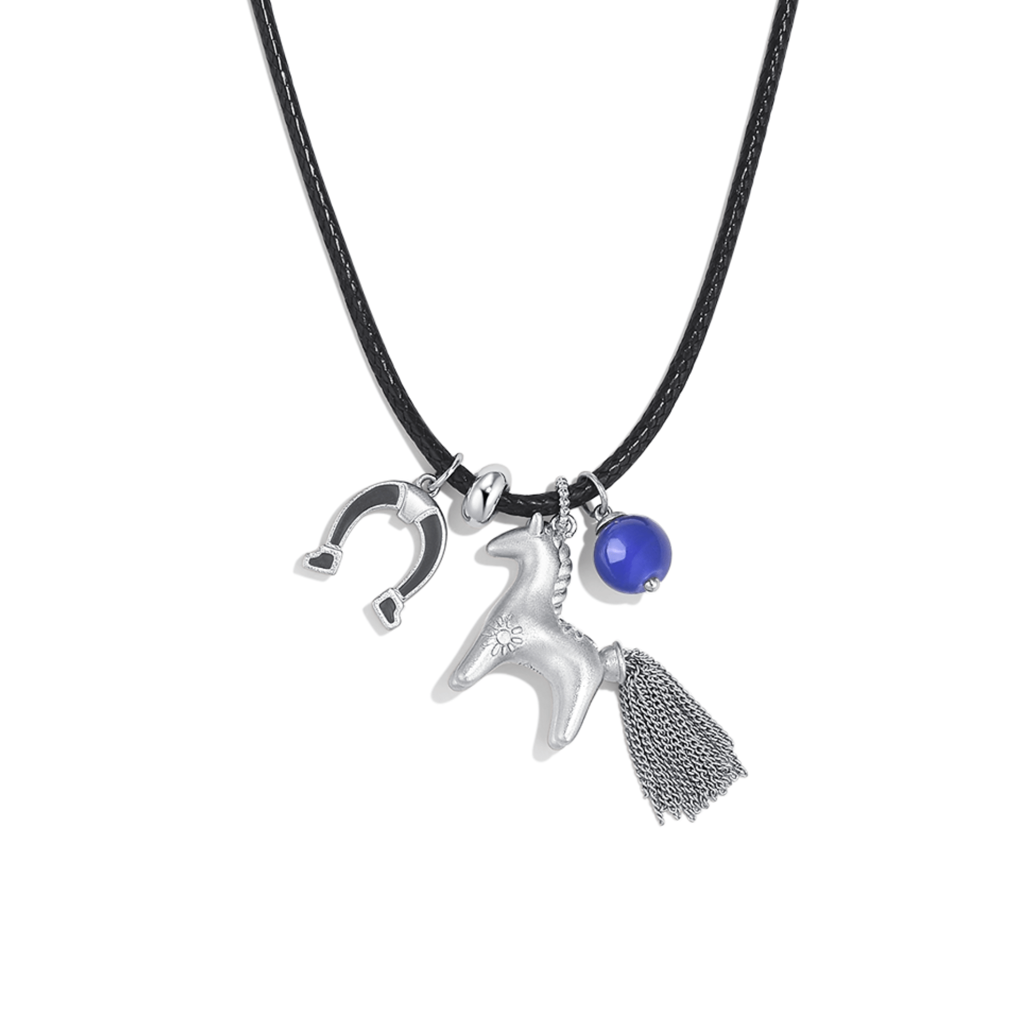 ToneTale Pony Sannido Pendant Necklace White Gold | MADAX