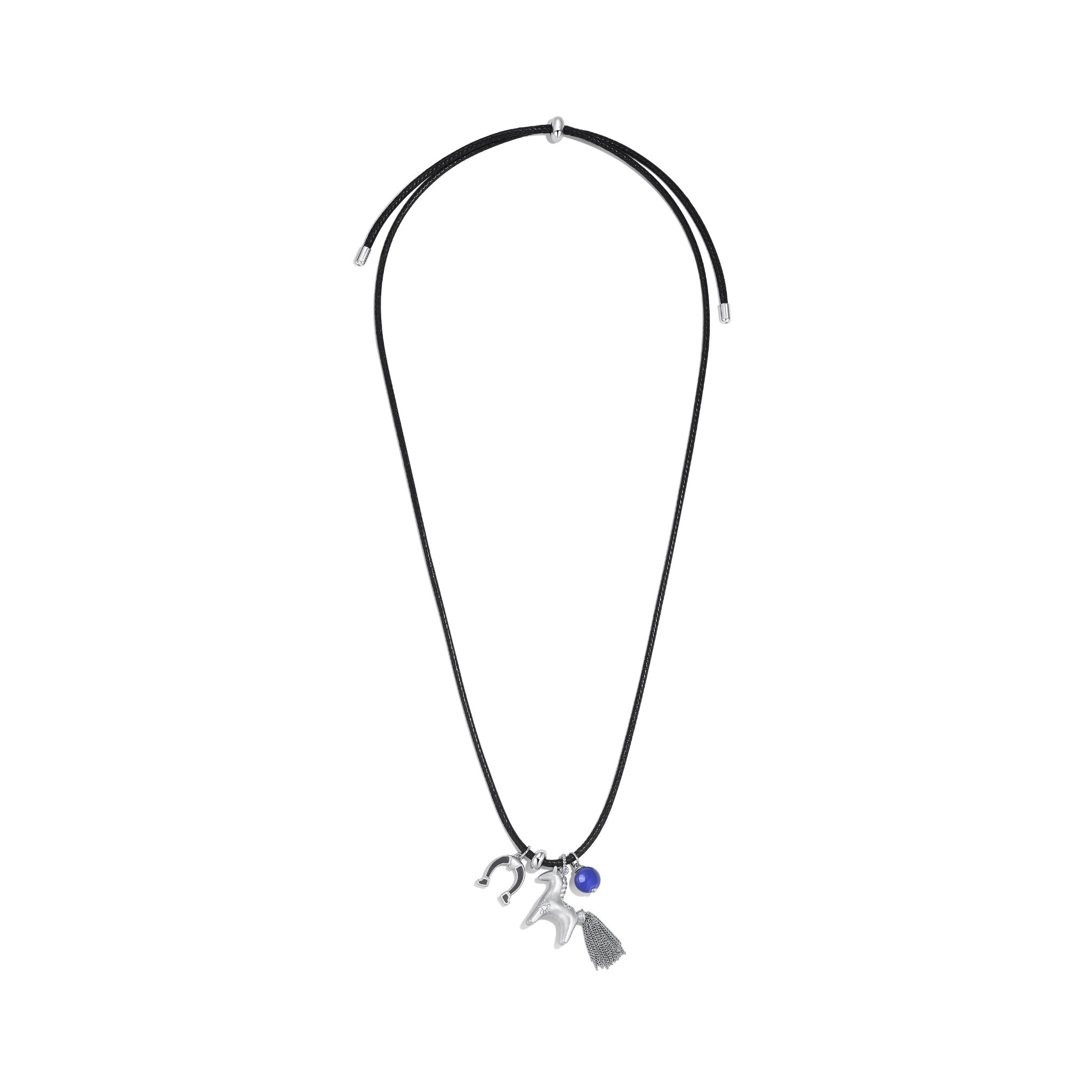 ToneTale Pony Sannido Pendant Necklace White Gold | MADAX