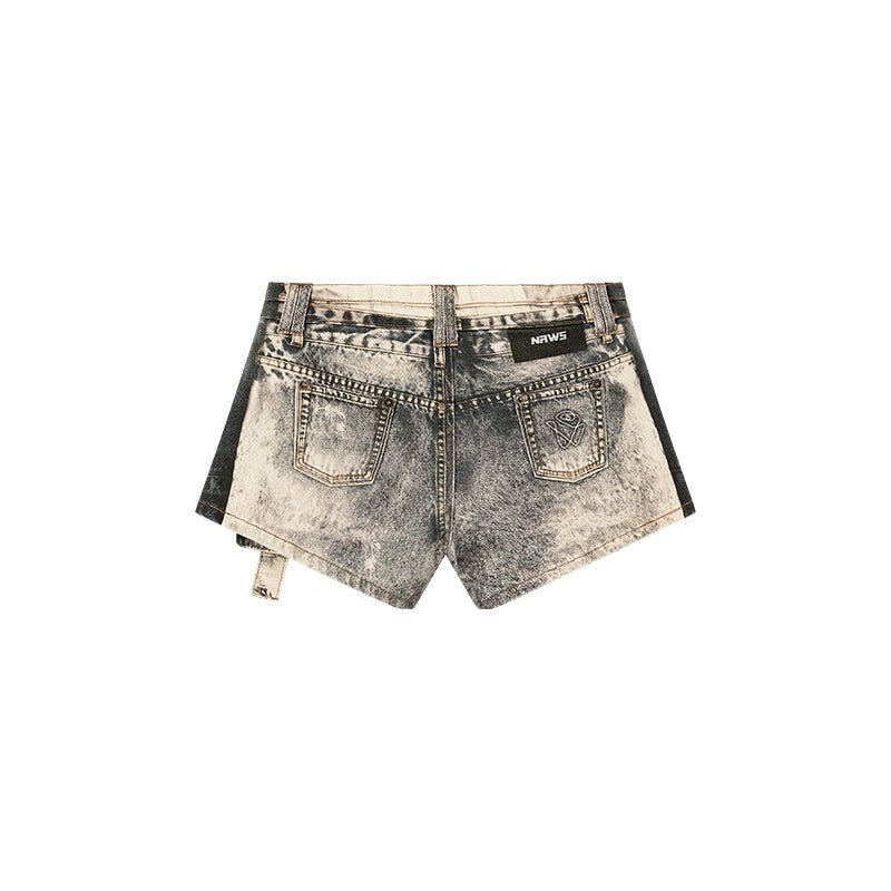 NAWS Printed Denim Short | MADAX