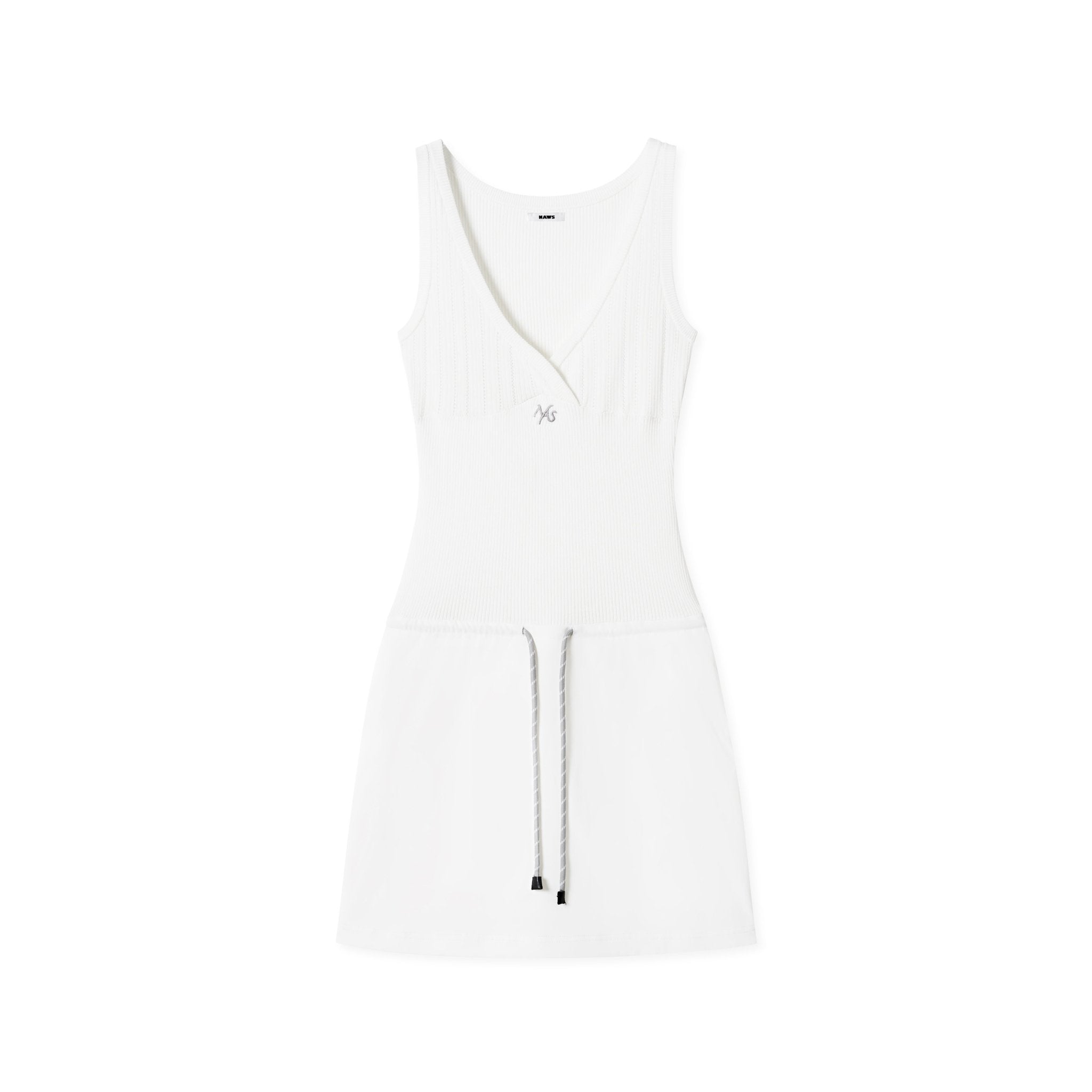 NAWS Puluo Tank Dress in white | MADAX