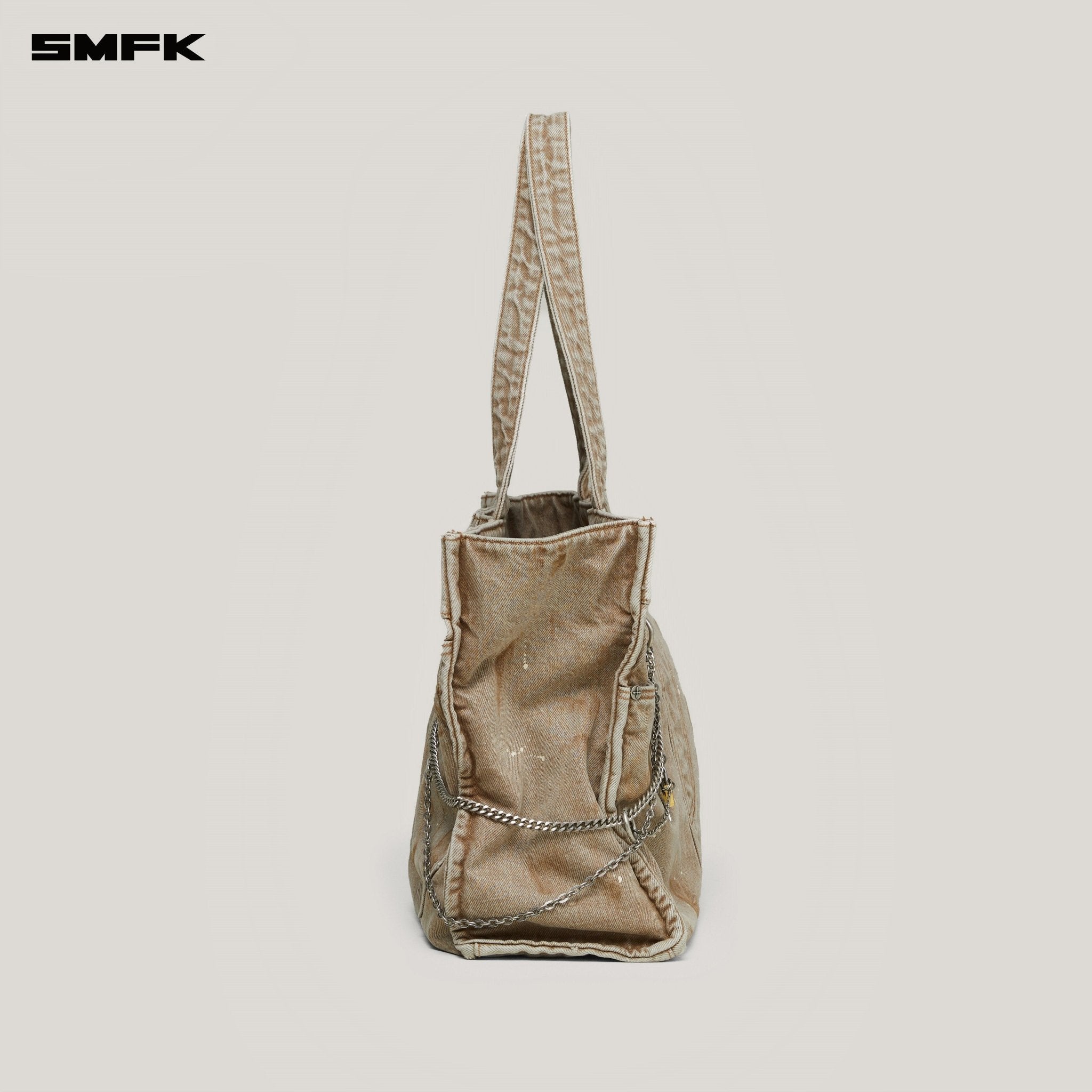 SMFK Rage Wild Brick Denim Tote (Large) | MADAX