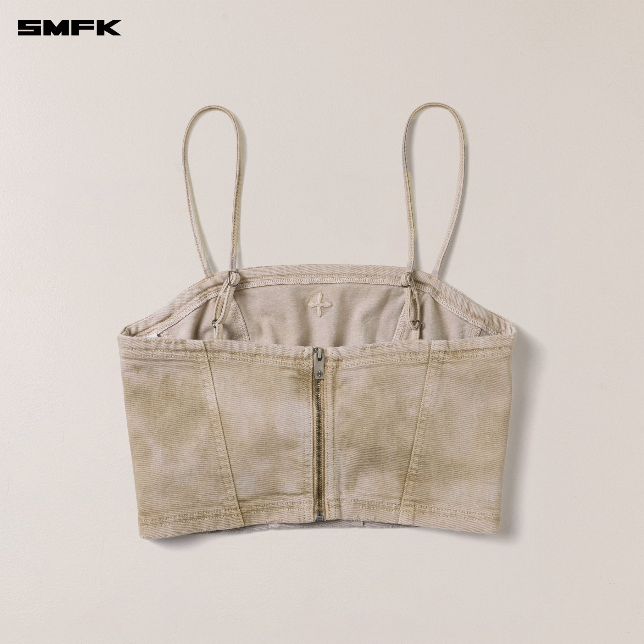 SMFK Rage Wild Denim Camisole In Brown | MADAX