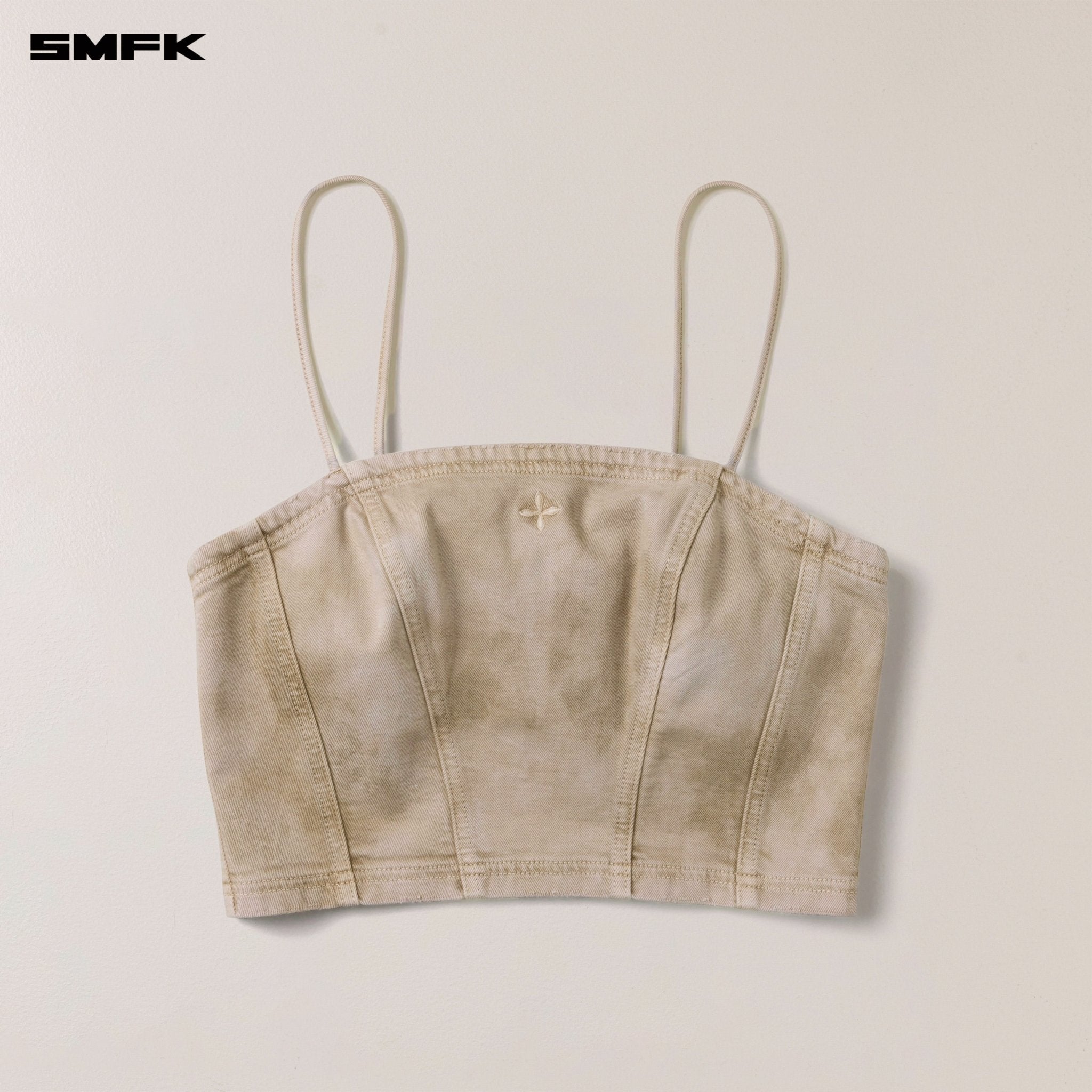 SMFK Rage Wild Denim Camisole In Brown | MADAX