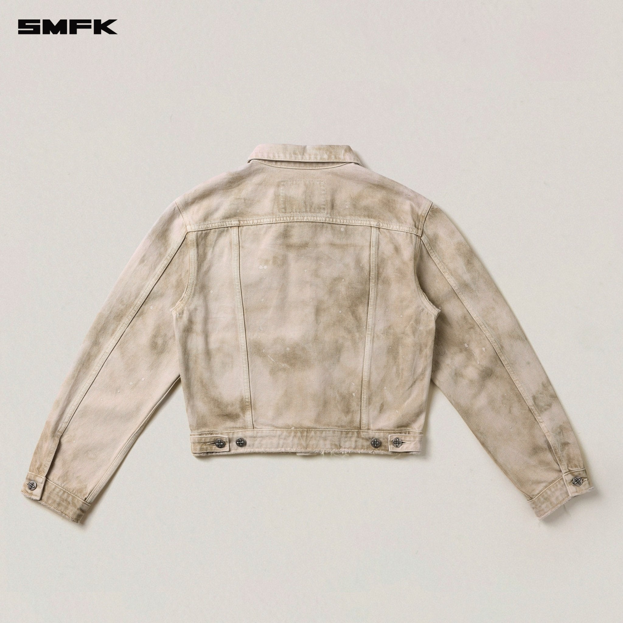 SMFK Rage Wild Denim Jacket In Brown | MADAX