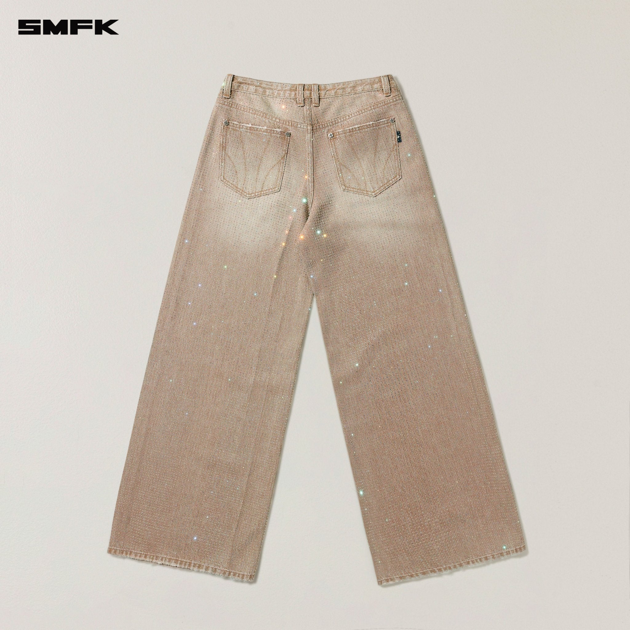 SMFK Rage Wild Diamond Tower Denim Pants In Wild Diamond | MADAX