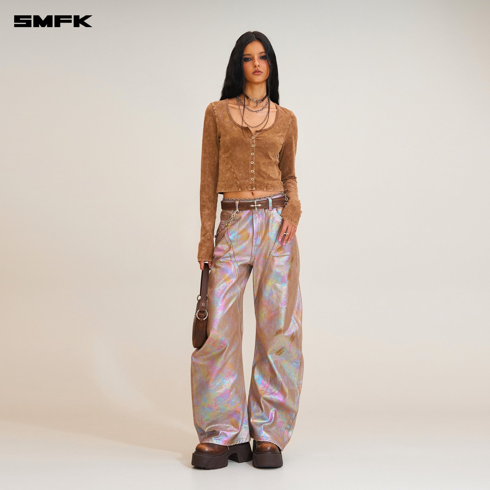 SMFK Rage Wild Fantasy Arc Denim Pants In Fantasy | MADAX