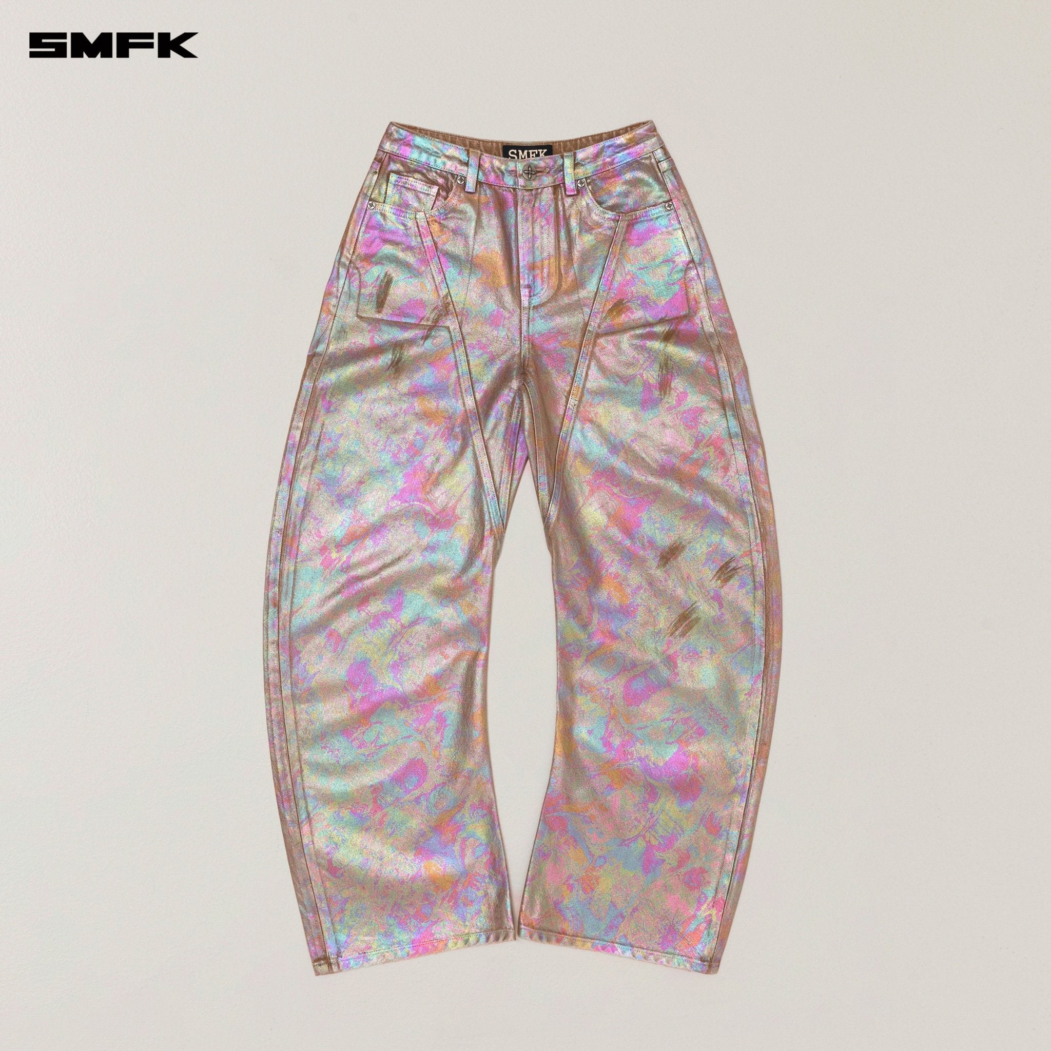SMFK Rage Wild Fantasy Arc Denim Pants In Fantasy | MADAX
