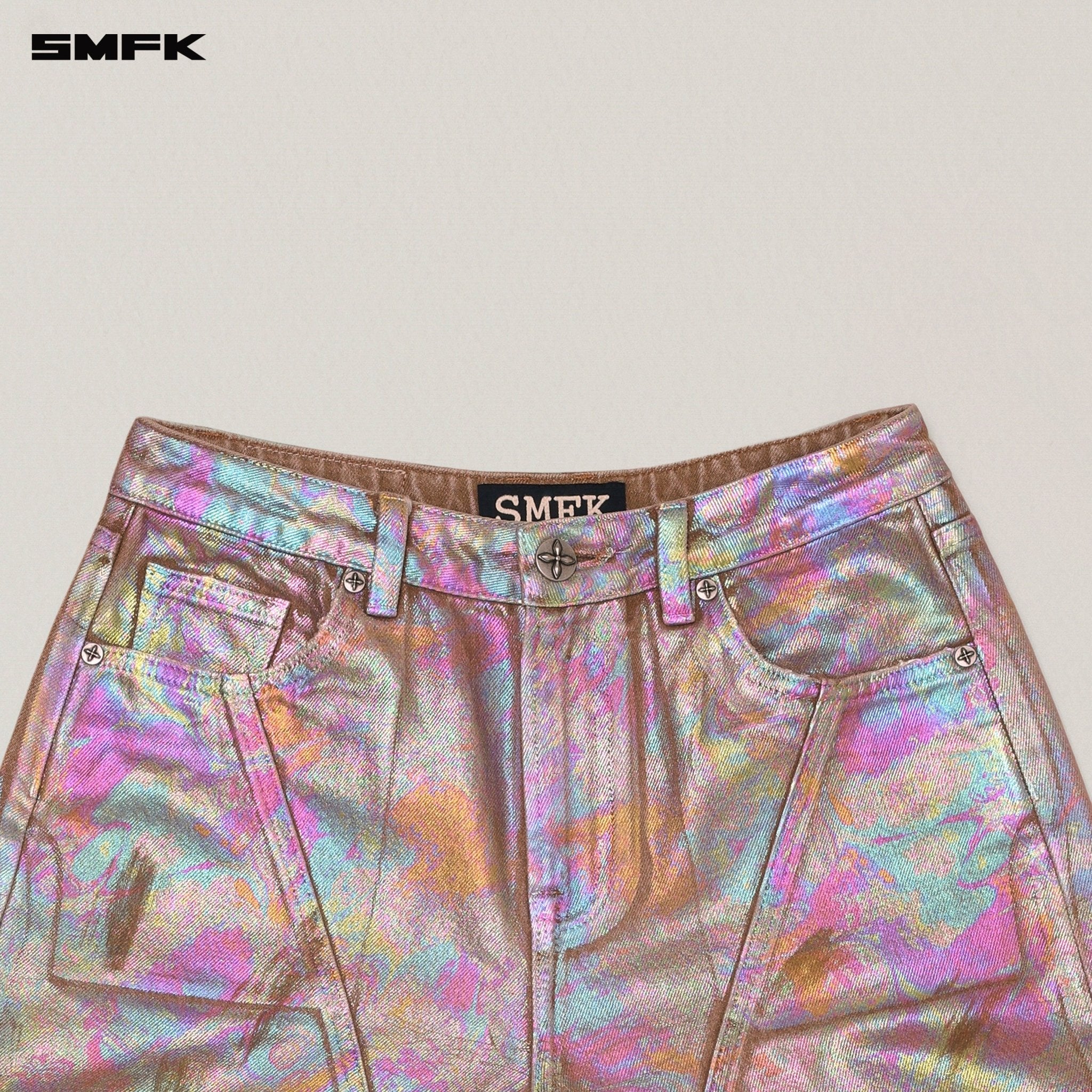 SMFK Rage Wild Fantasy Arc Denim Pants In Fantasy | MADAX